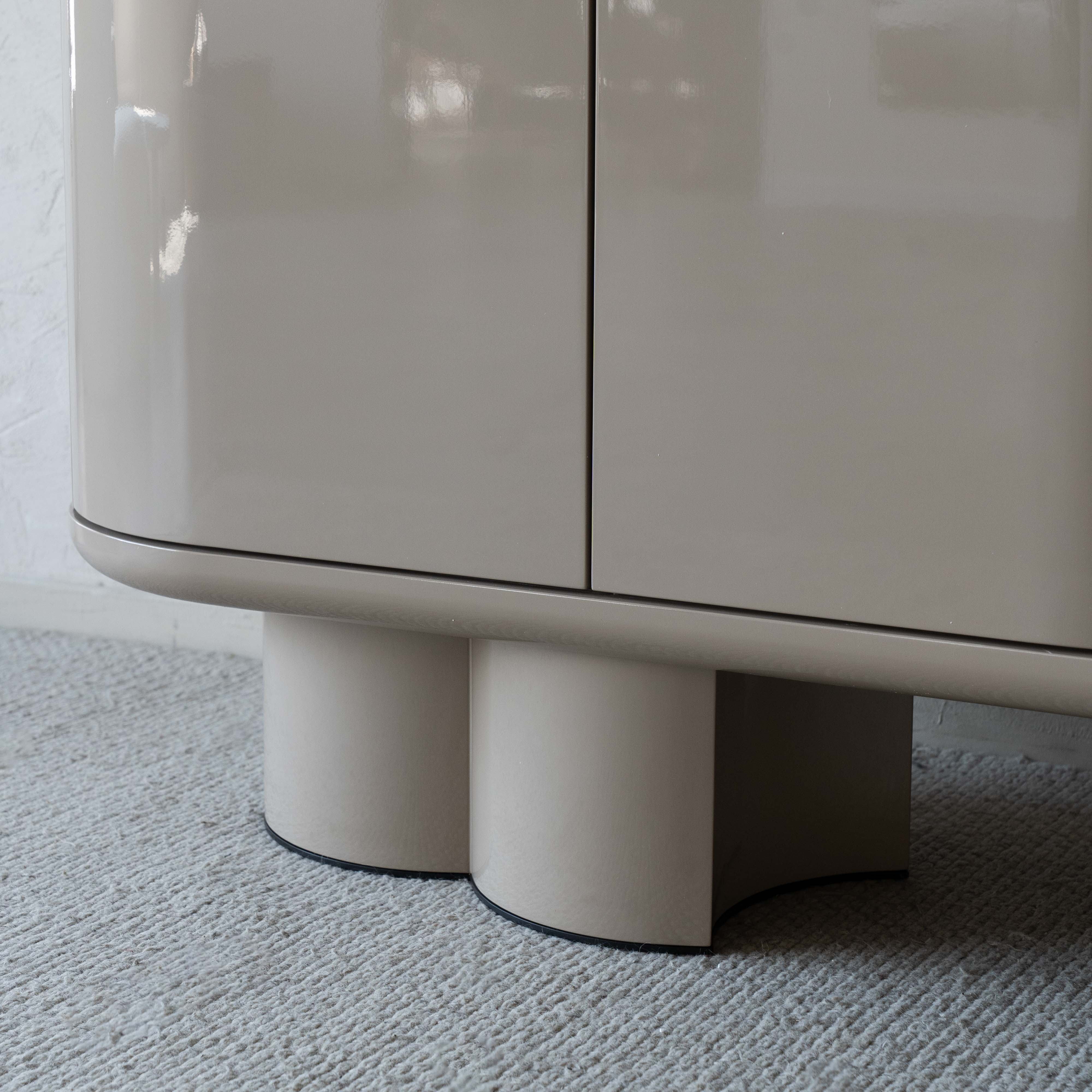Thomas Beige High Gloss Modern Sideboard - 032M1.8 - TV Units - WS Living Furniture Furniture Store in Dubai