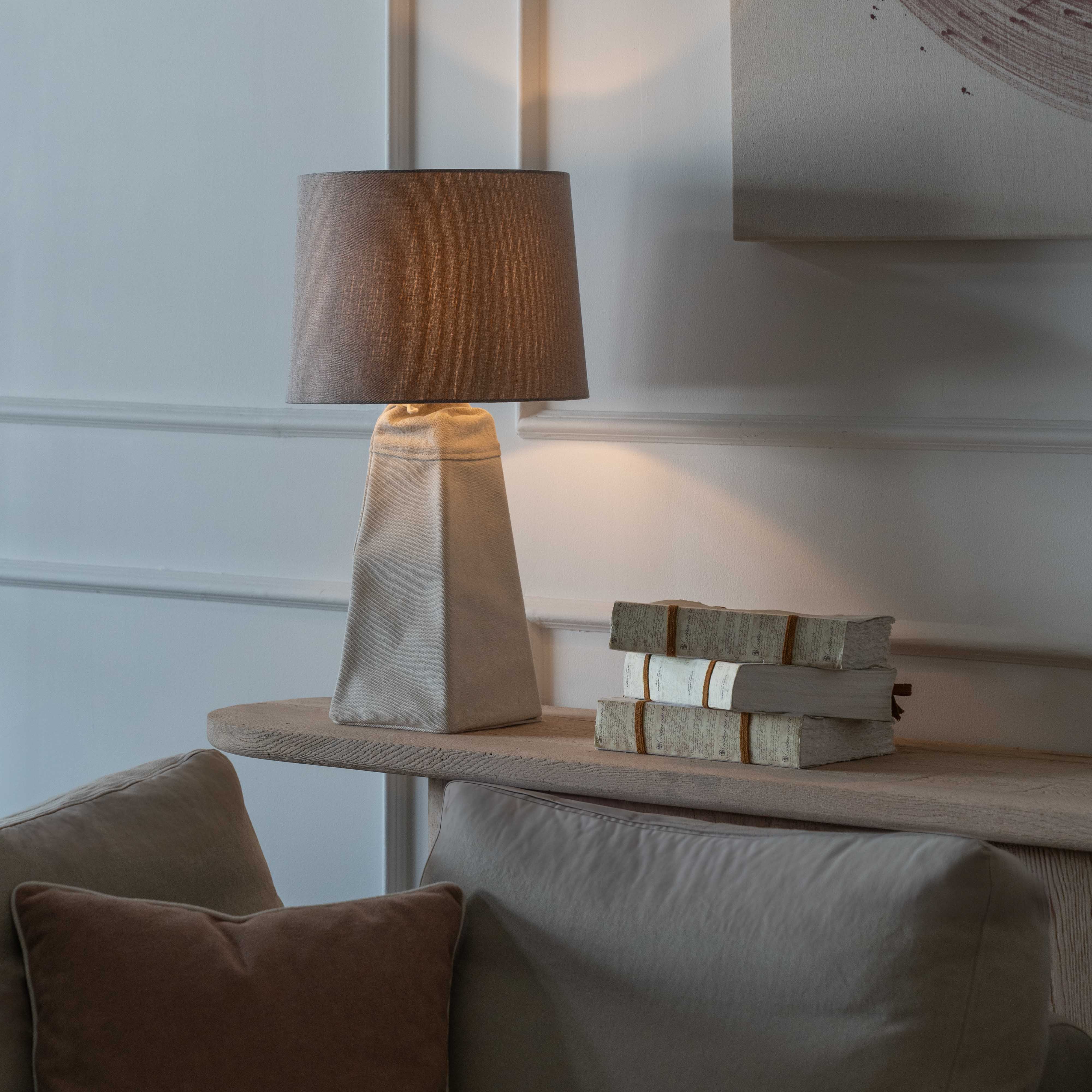 Tiffany Modern Fabric Table Lamp - Table Lamp - WS Living Furniture  Furniture Store in Dubai