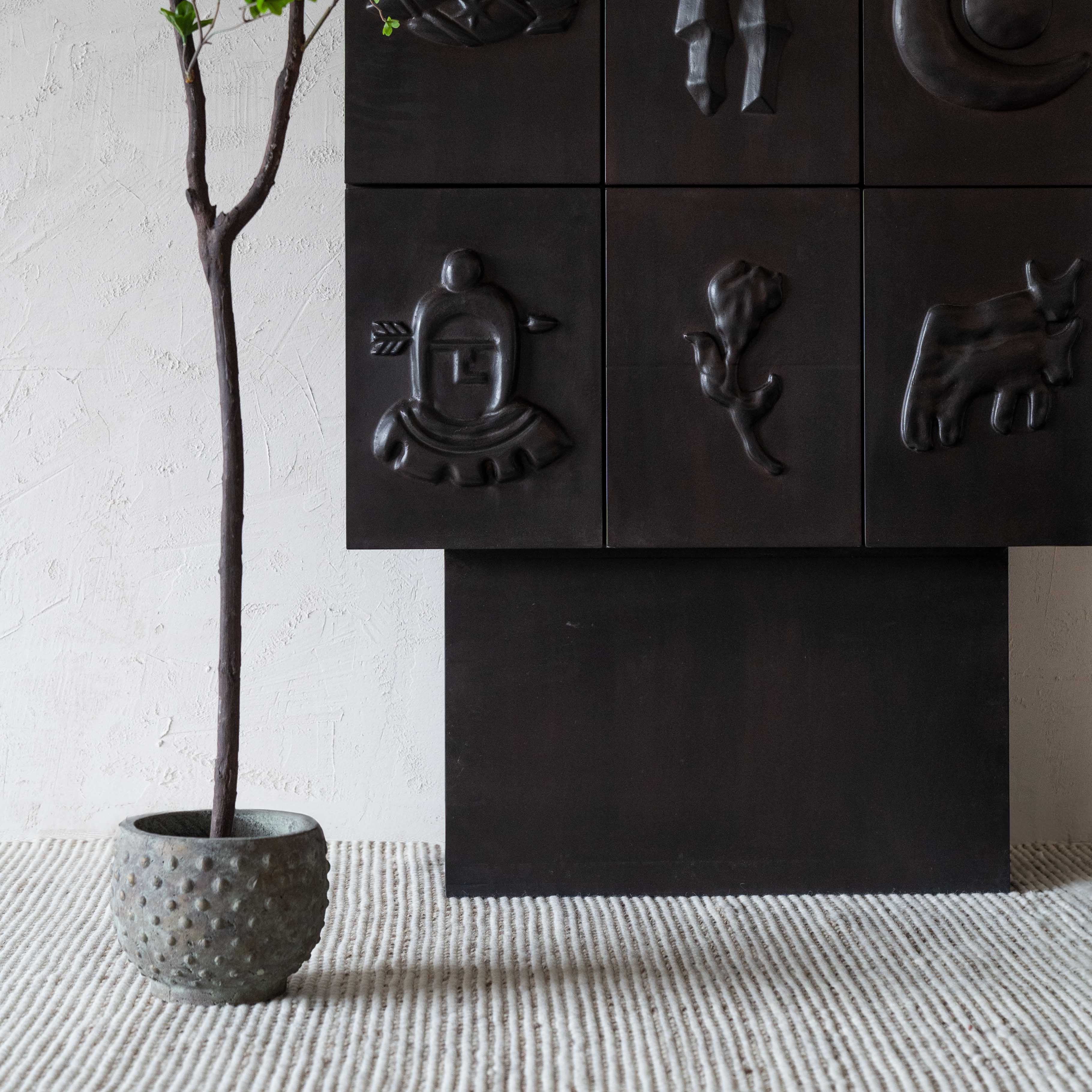 Tobias Black Handcrafted Antique Cabinet | Storage Cabinet - Cabinets - WS Living Furniture  Furniture Store in Dubai