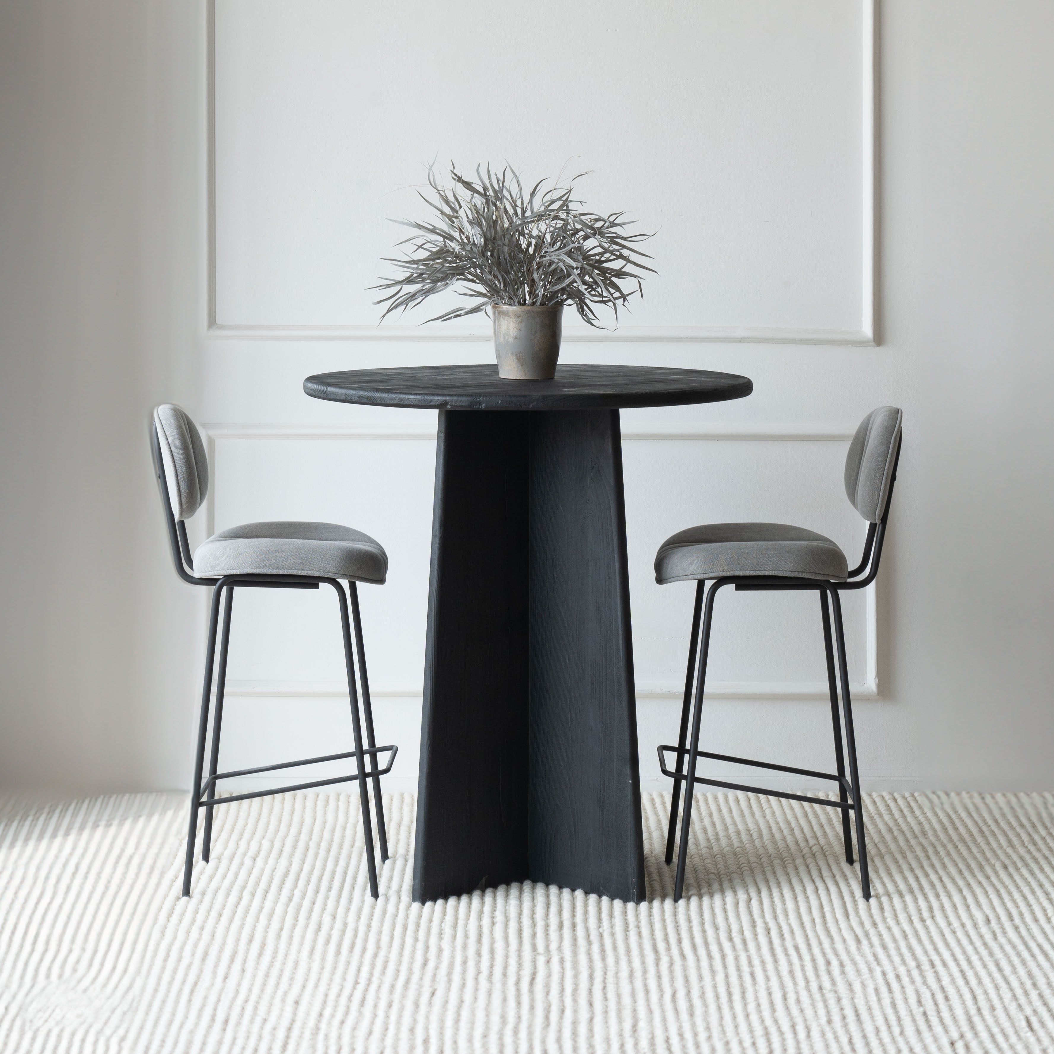 Tokyo Wooden Round Bar Table - Bar table - WS Living Furniture  Furniture Store in Dubai