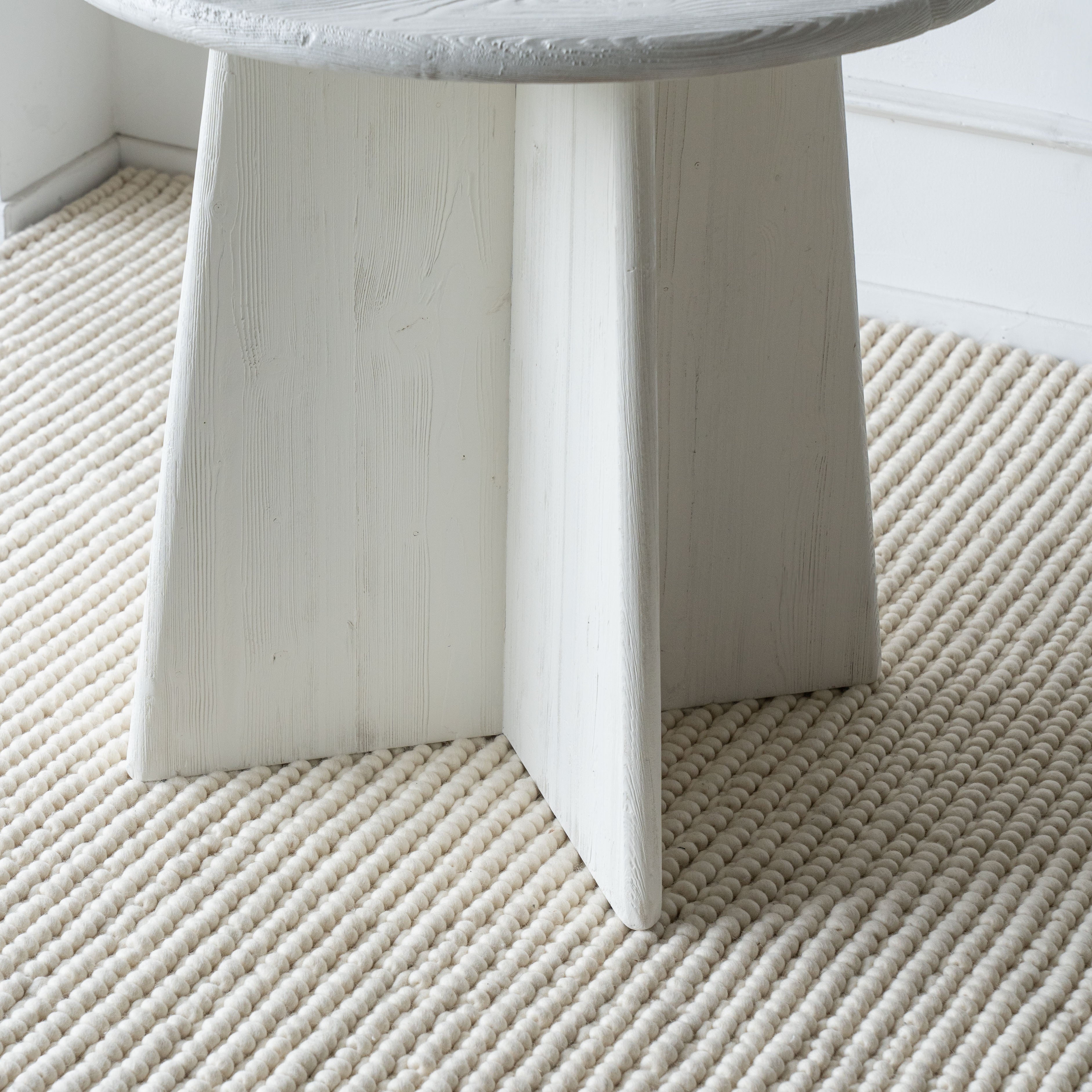 Tokyo Wooden Round Dining Table-White - Dining Tables - WS Living Furniture  Furniture Store in Dubai