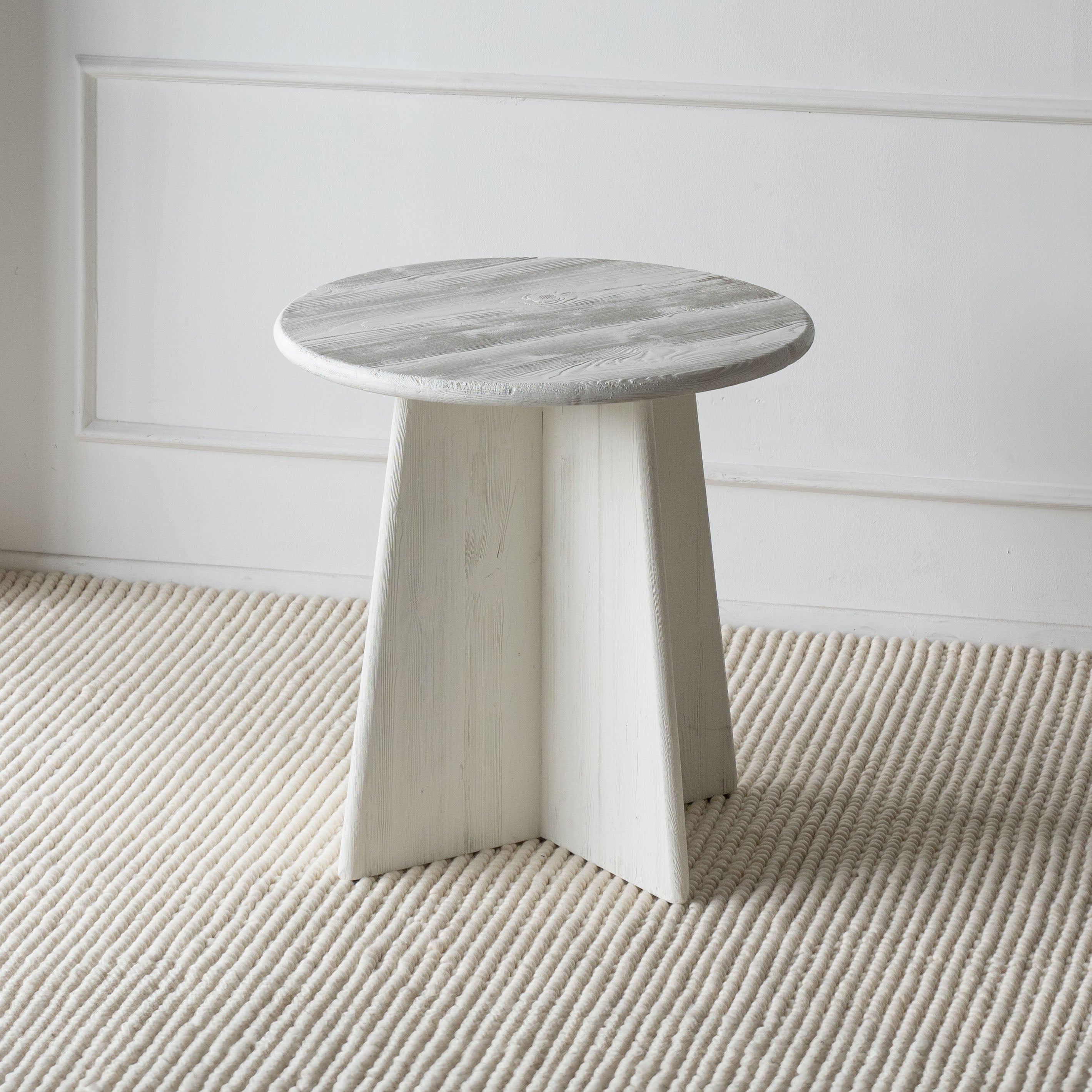 Tokyo Wooden Round Dining Table-White - Dining Tables - WS Living Furniture  Furniture Store in Dubai