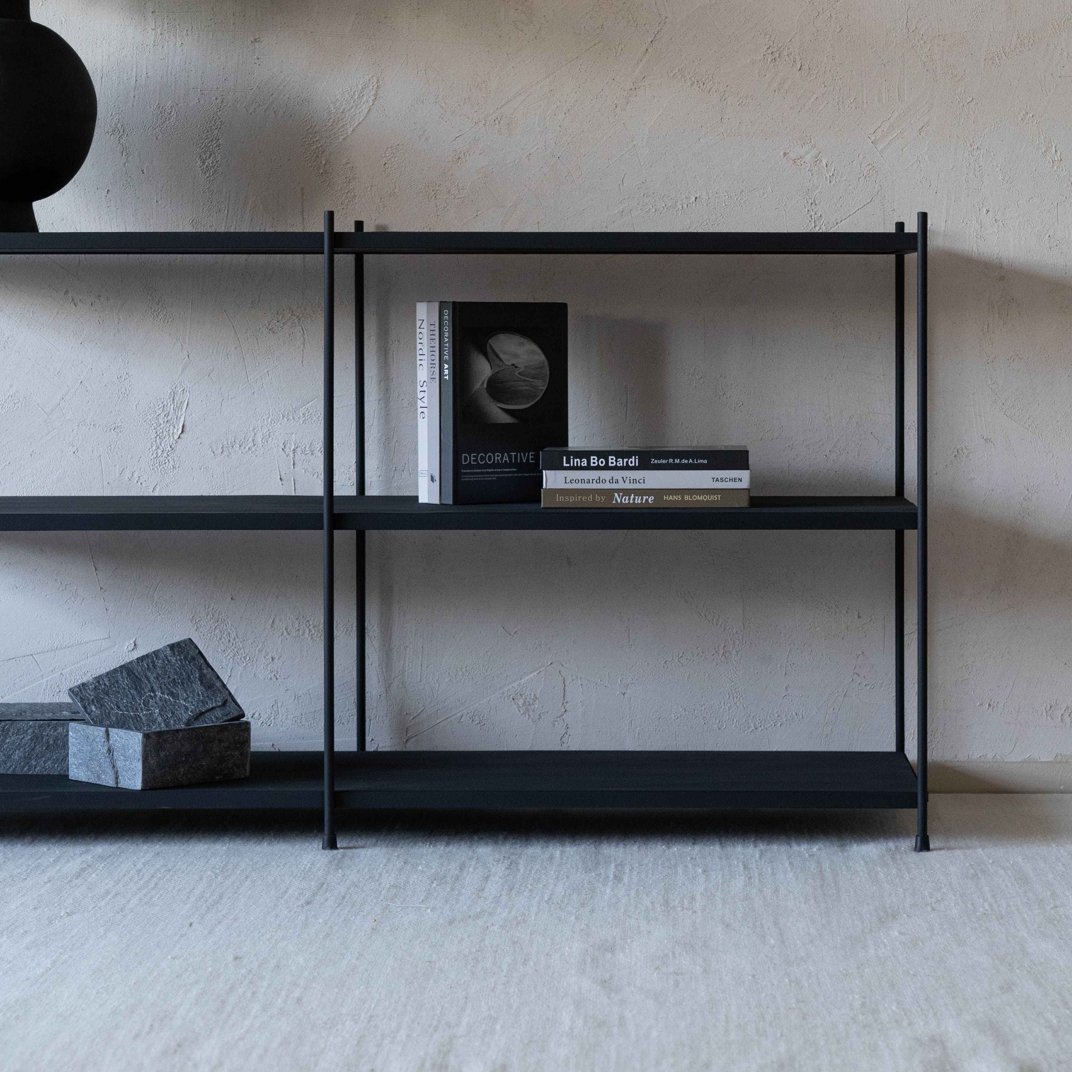 Tokyo Solid Wood Black Console - Consoles - WS Living Furniture Furniture Store in Dubai