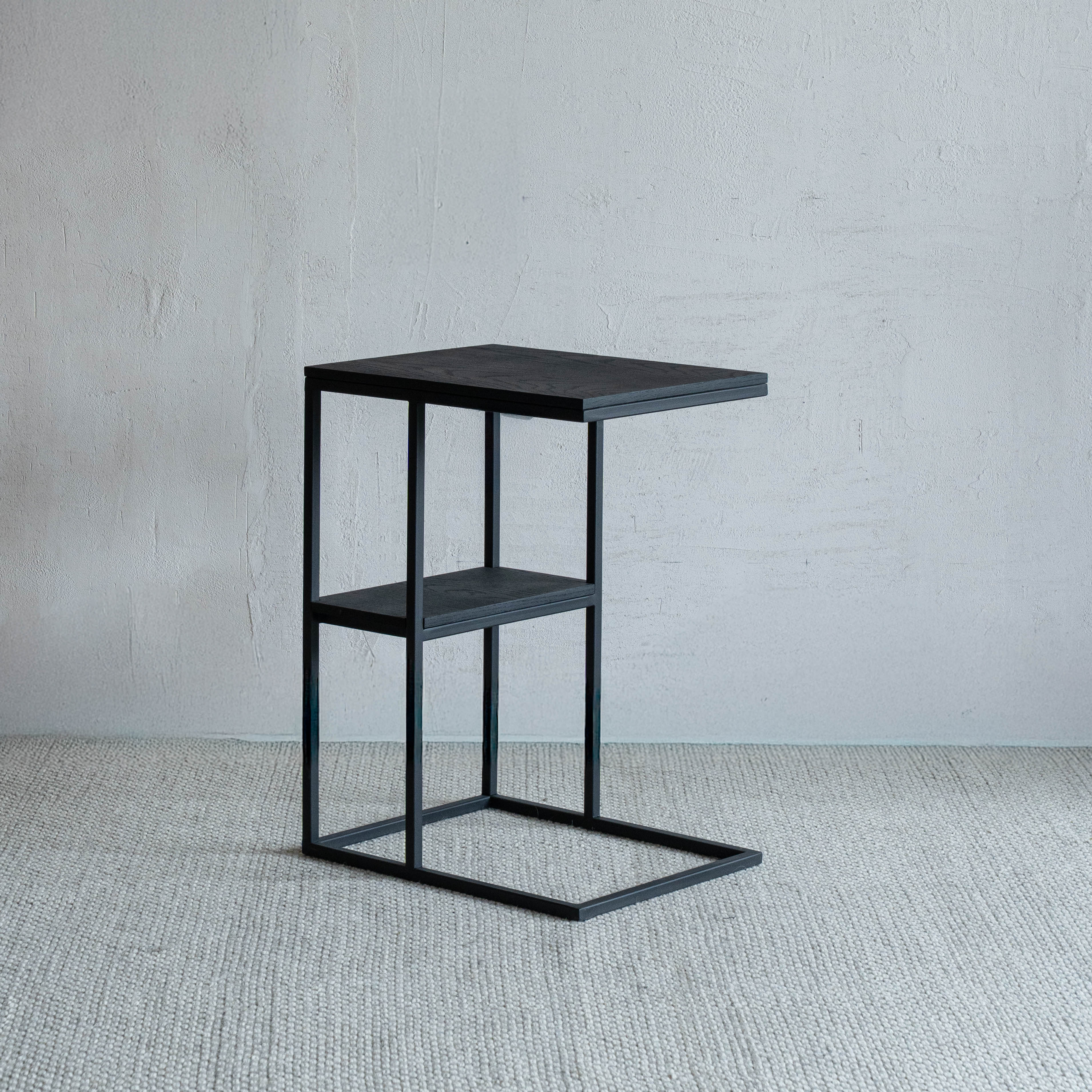Tokyo Side Table & Nesting Table With Small Shelf
