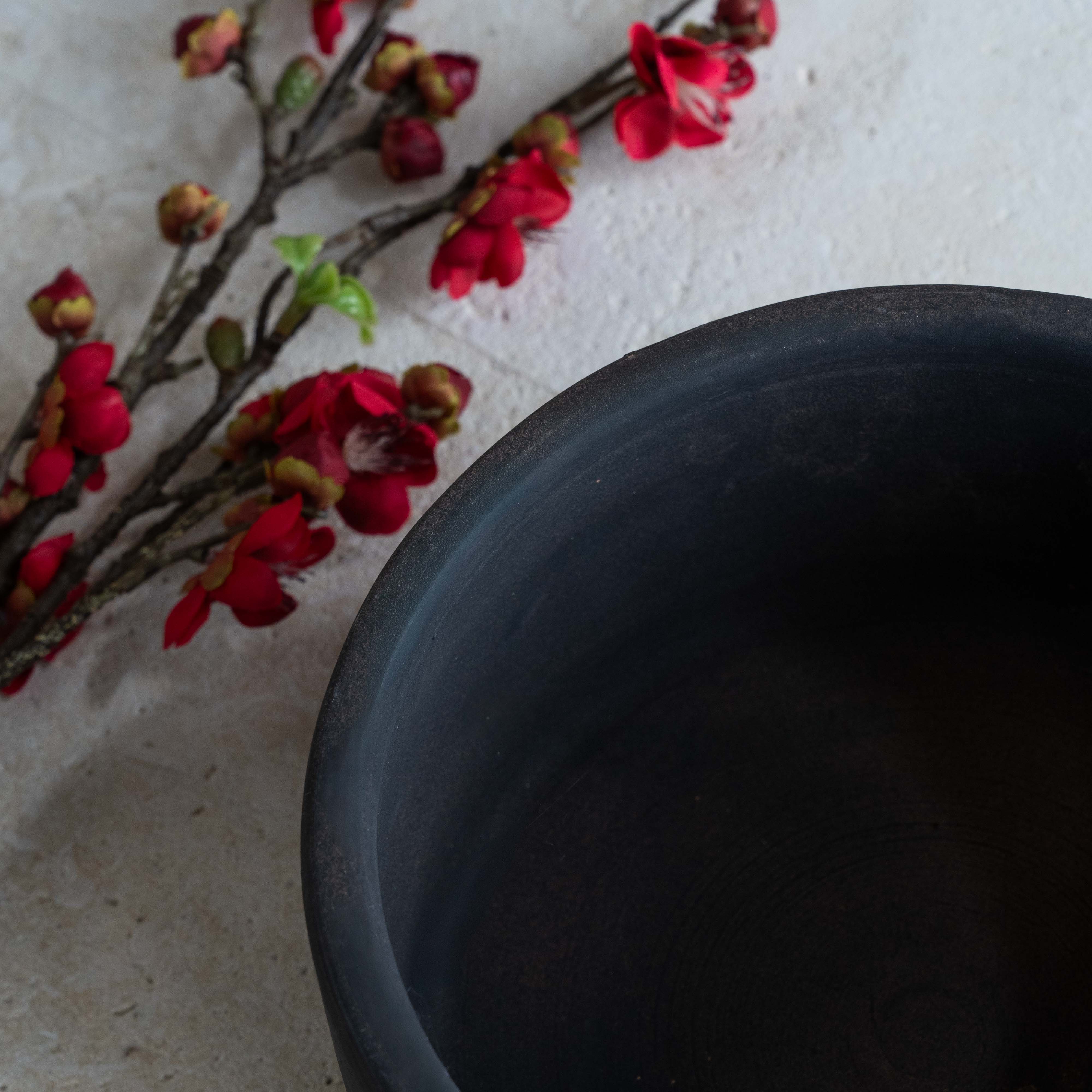 Trove Pot Decorative Clay Storage Container With Lid - Decorative Jars - WS Living Furniture  Furniture Store in Dubai