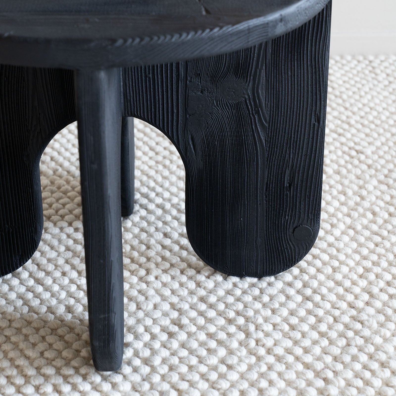 Tokyo Wood Dining Chair-Black - - WS Living Furniture Furniture Store in Dubai