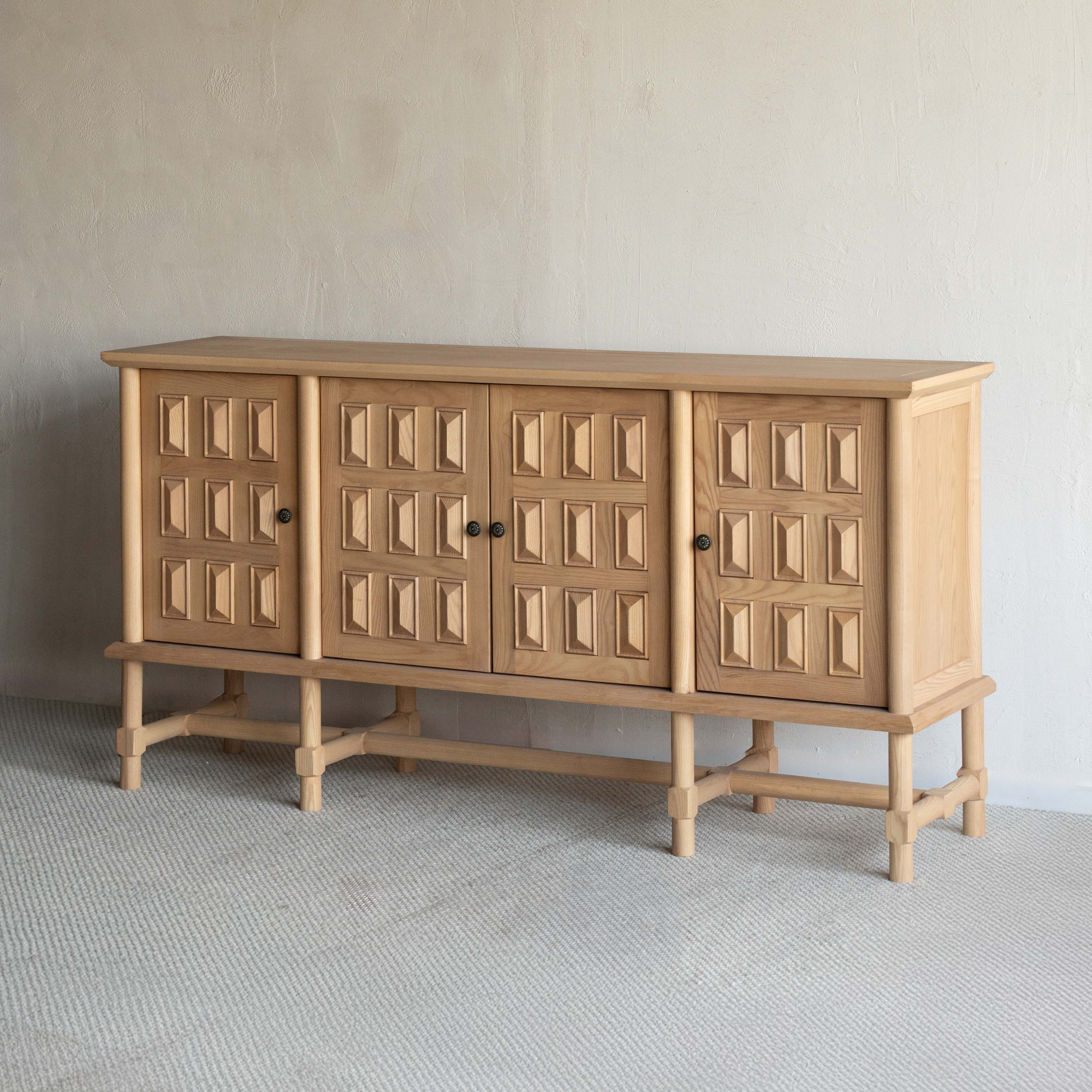 Natura Mid Century Retro Style Sideboard - NATURAL - TV Units - WS Living Furniture Furniture Store in Dubai