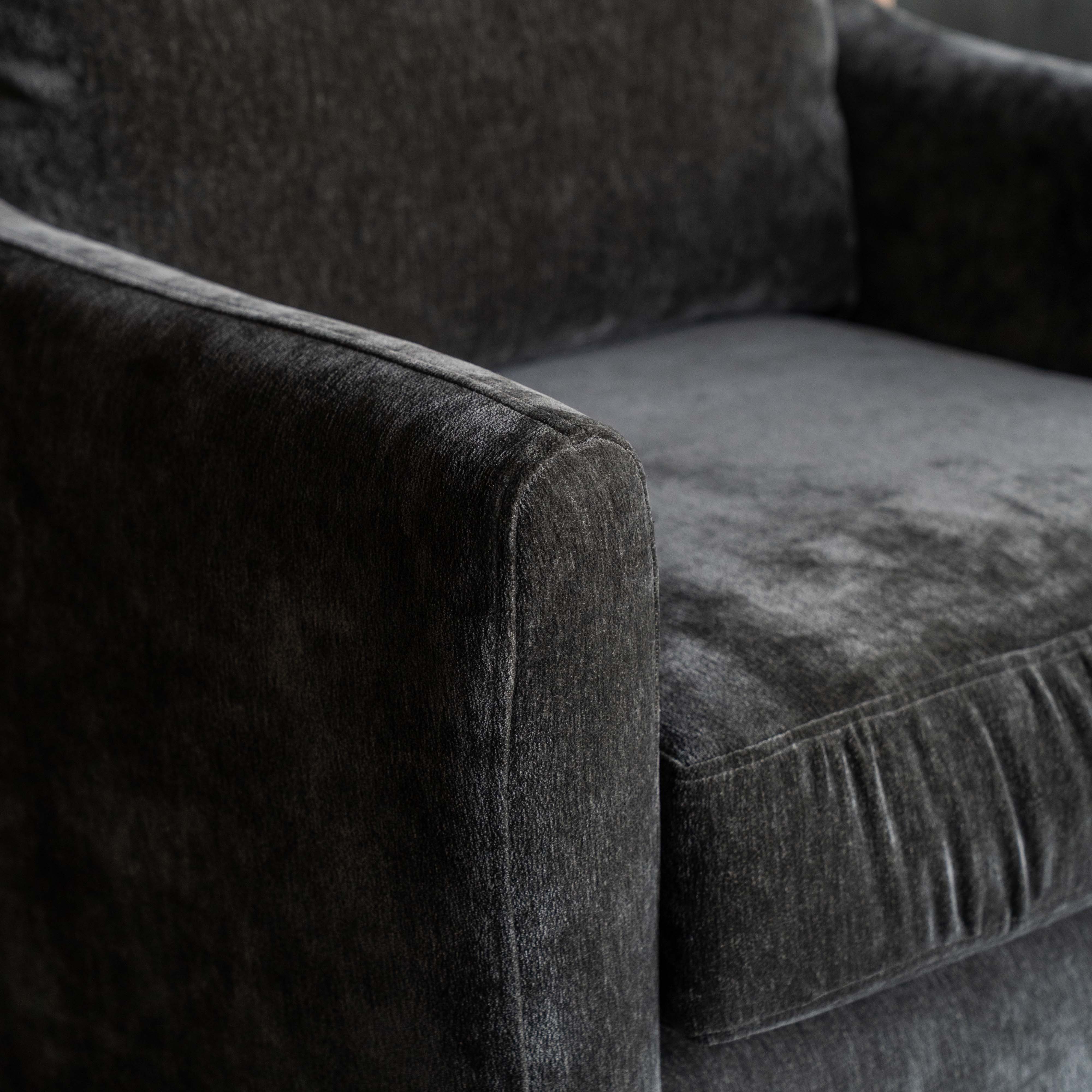 Velora Modern Swivel Armchair - Grey