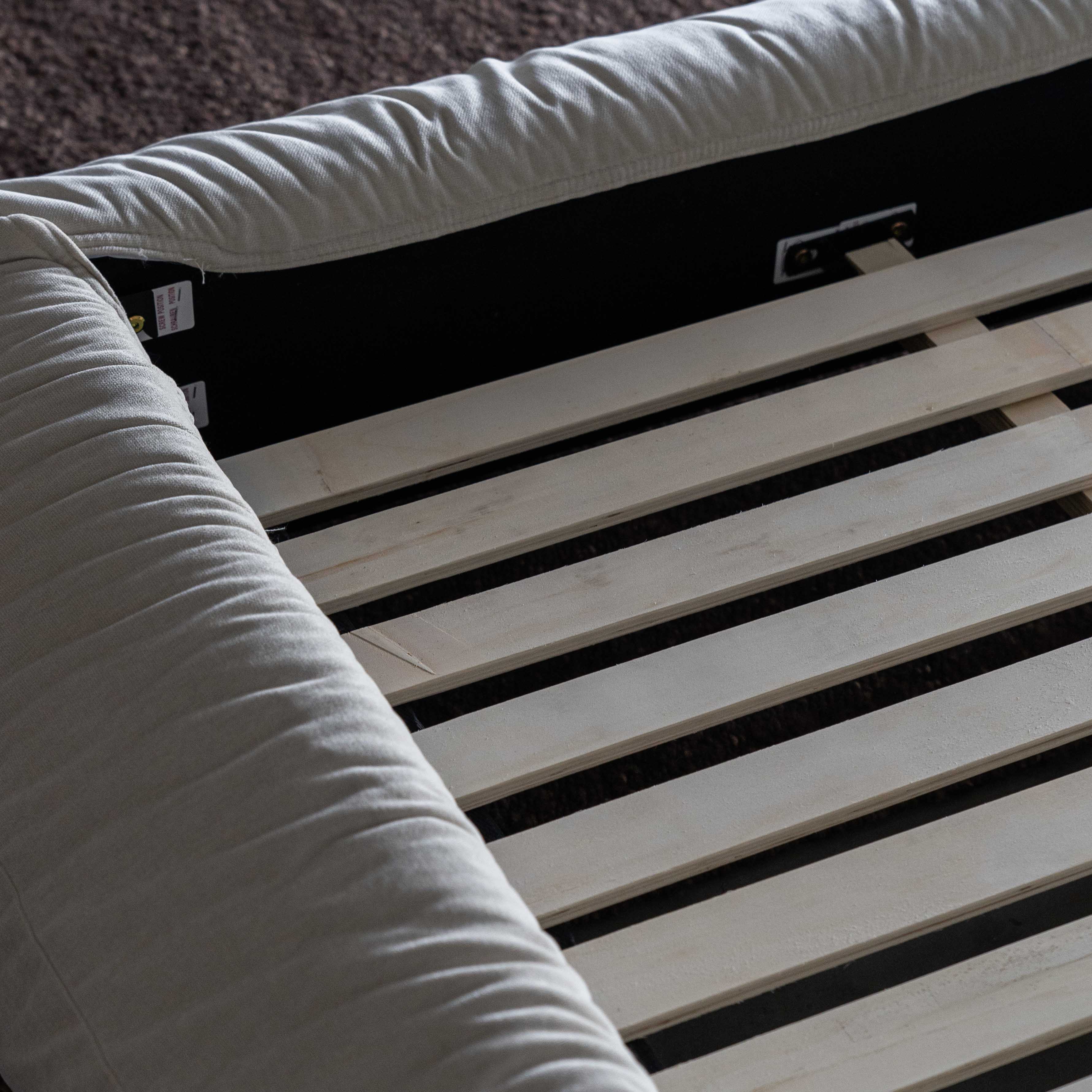 Veloura Modern Beige - King Size Bed - 180x200 cm - Bed - WS Living Furniture Furniture Store in Dubai