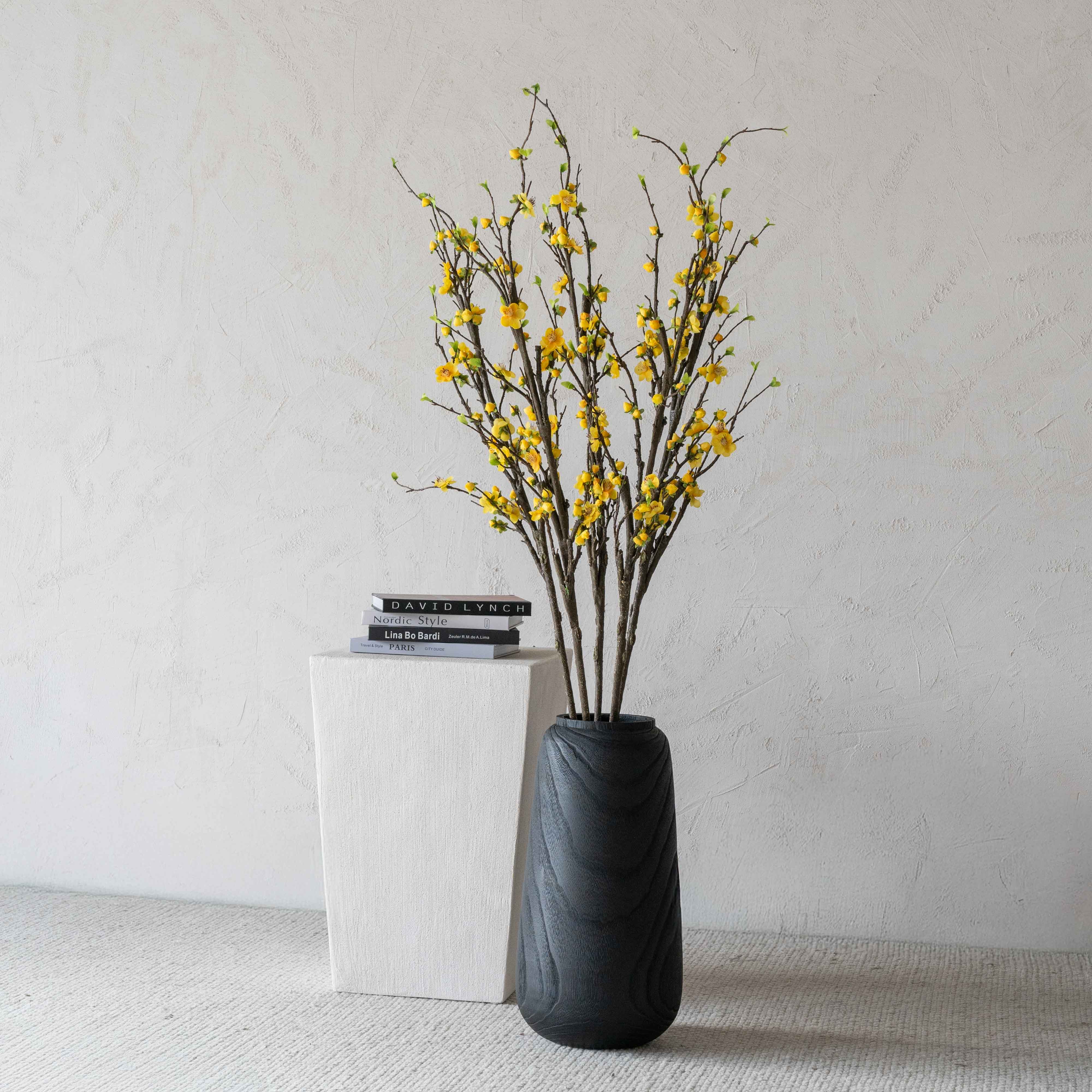 Velvet Petals Decorative Yellow Artificial Flower | Plant - Artificial Flowers - WS Living Furniture  Furniture Store in Dubai