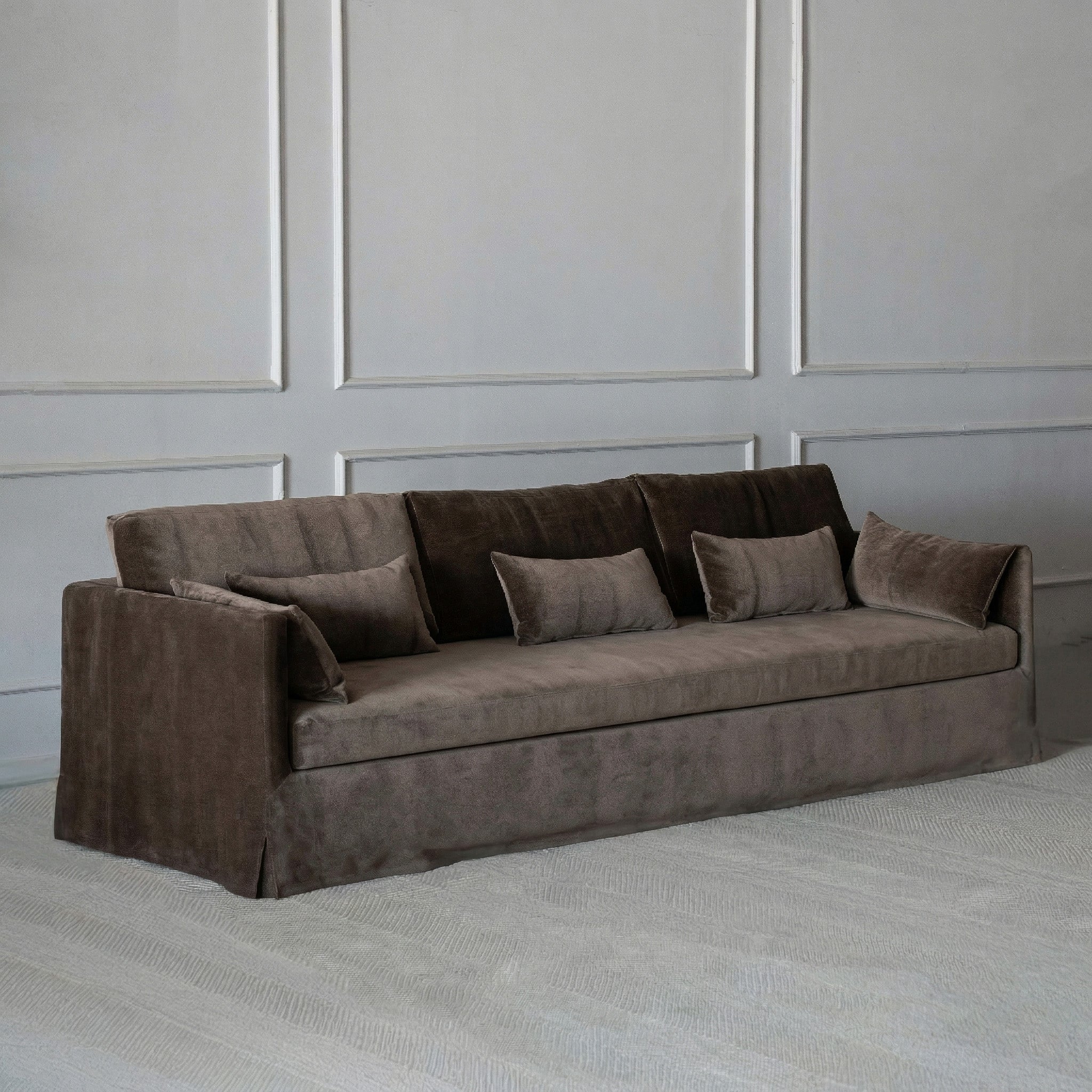 Vienna Urban 3 Seater Sofa - Velvet Taupe