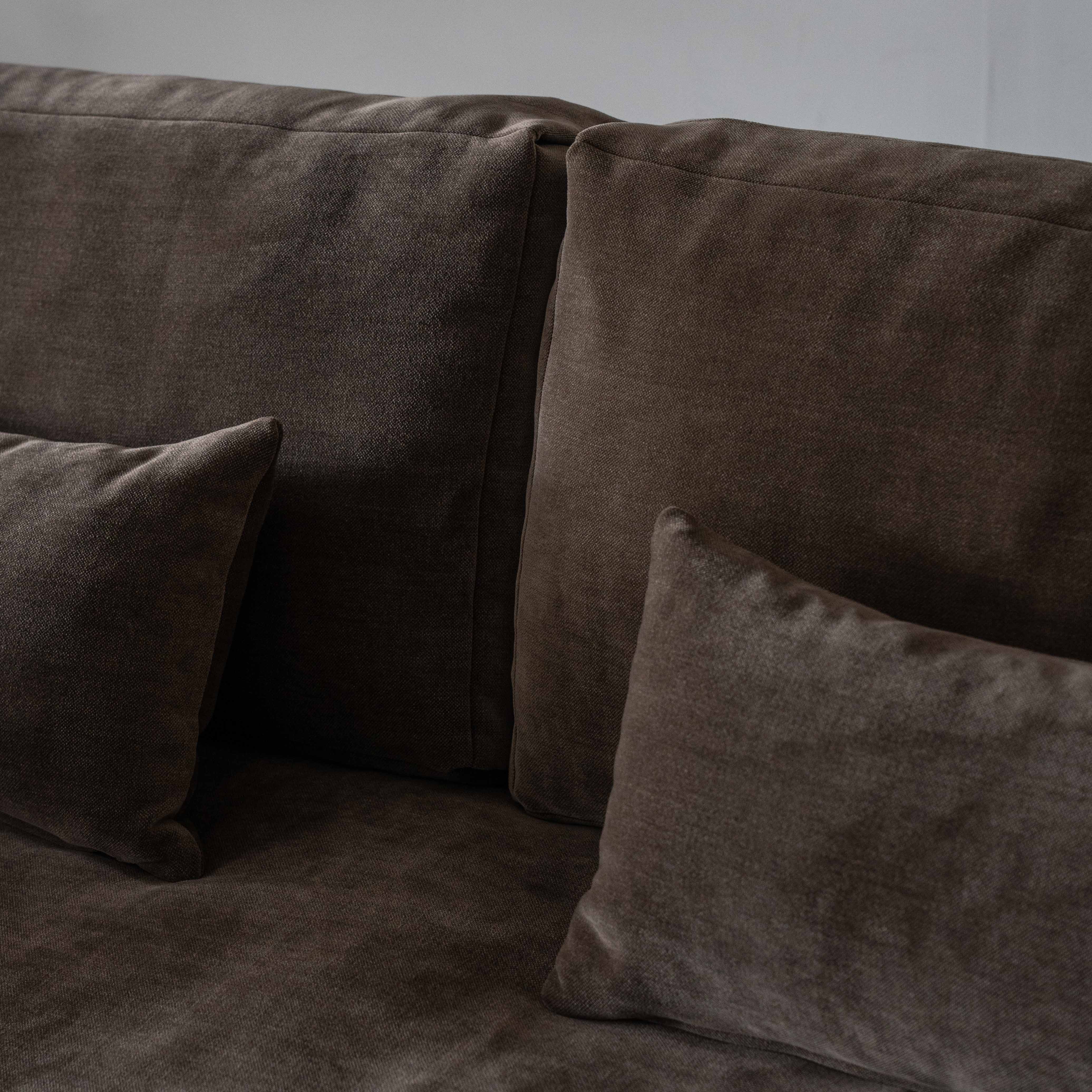 Vienna Urban 3 Seater Sofa - Velvet Taupe