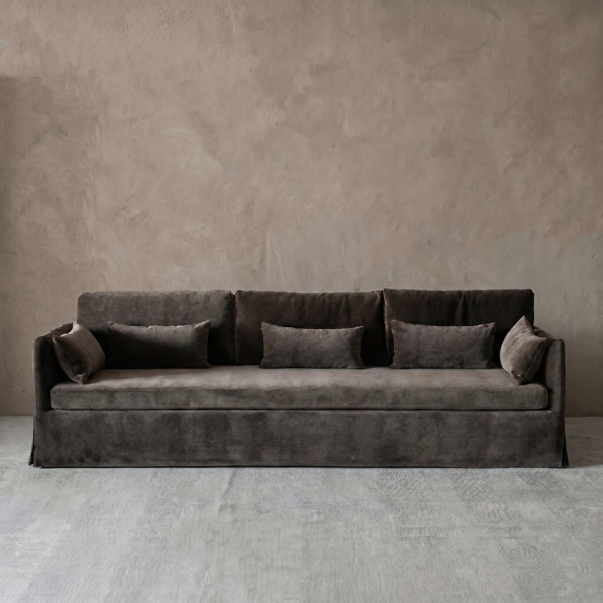 Vienna Urban 3 Seater Sofa - Velvet Taupe