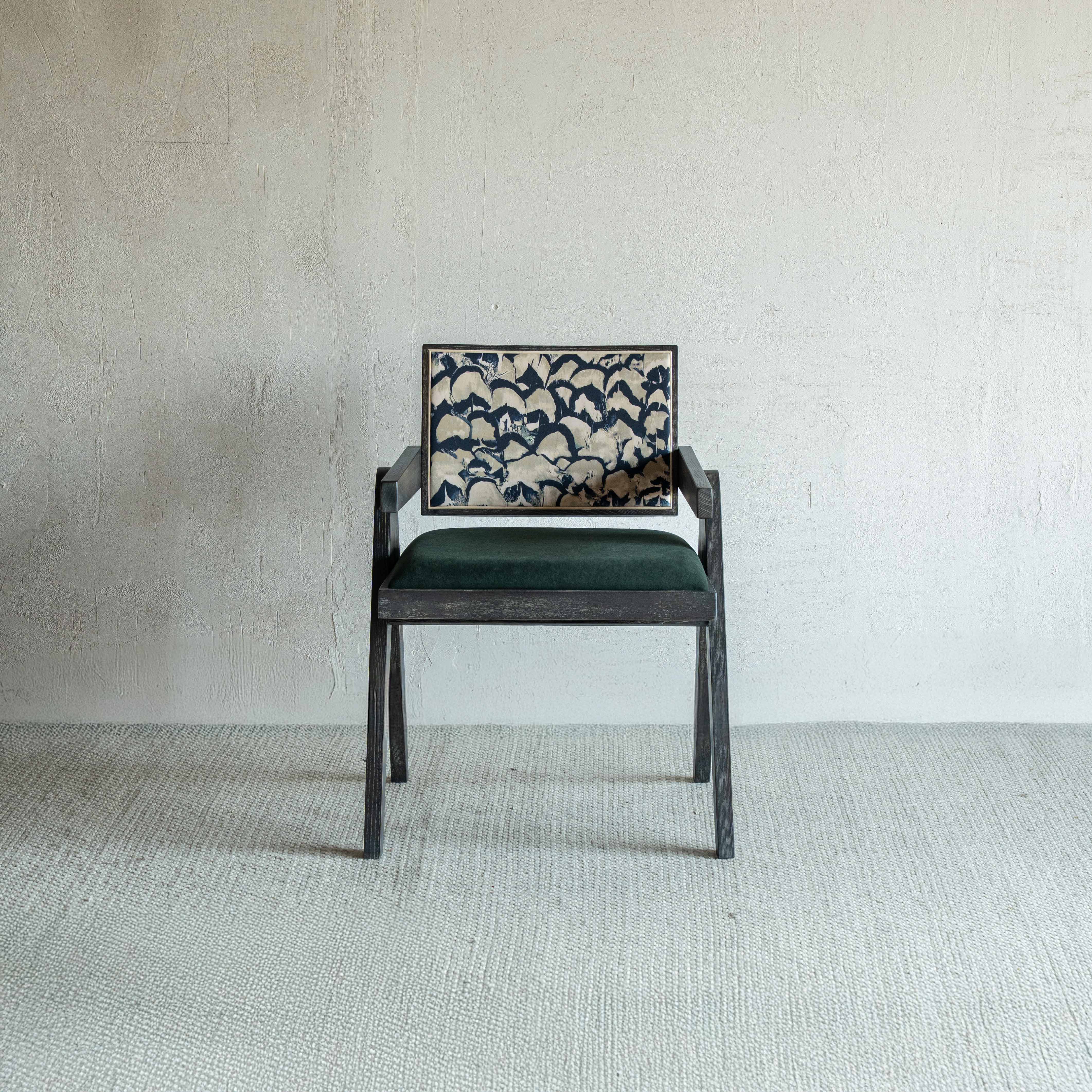 Vintage Crest Retro Style Dining Chair