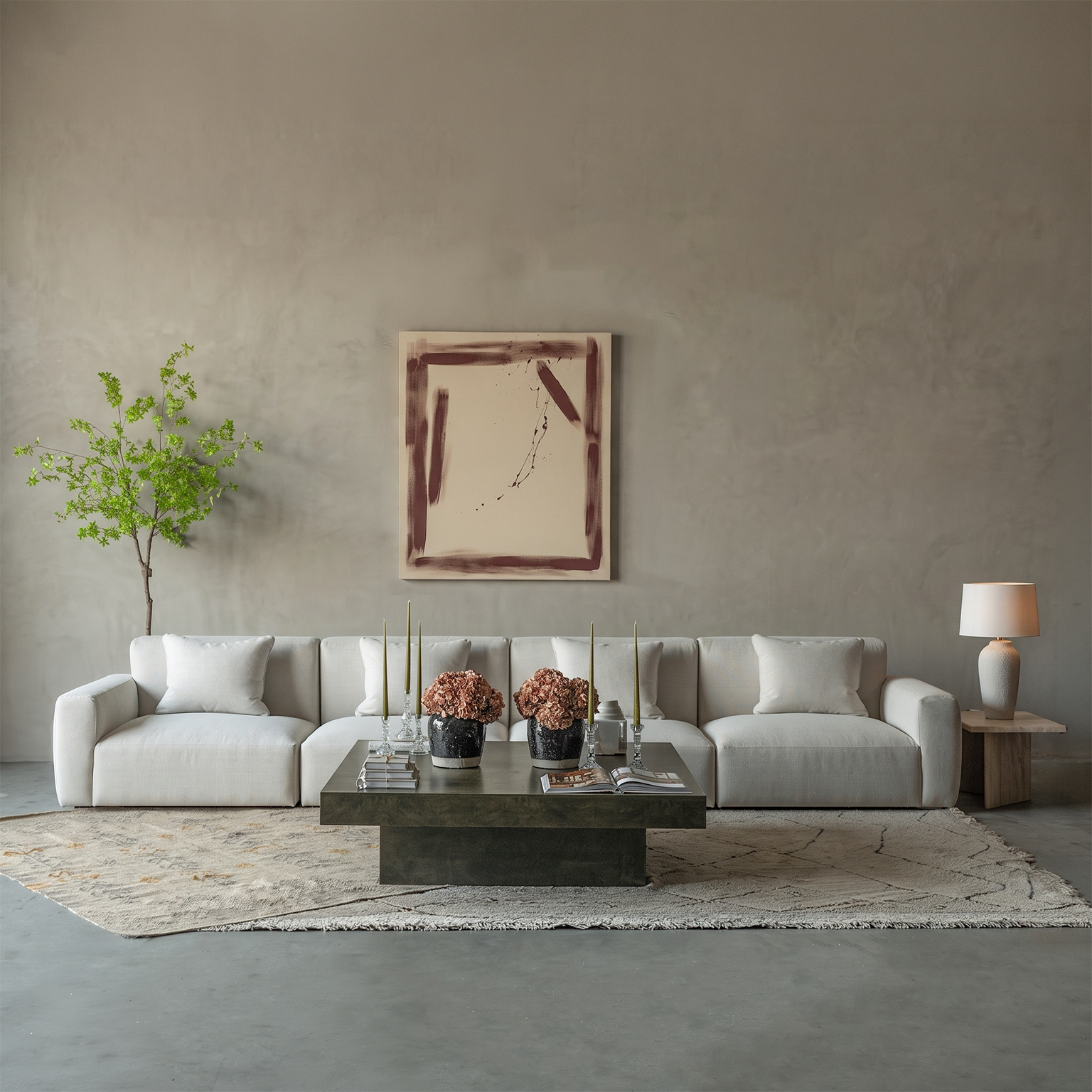 Volta Vincent Modern Sectional & Modular Sofa - OFF WHITE