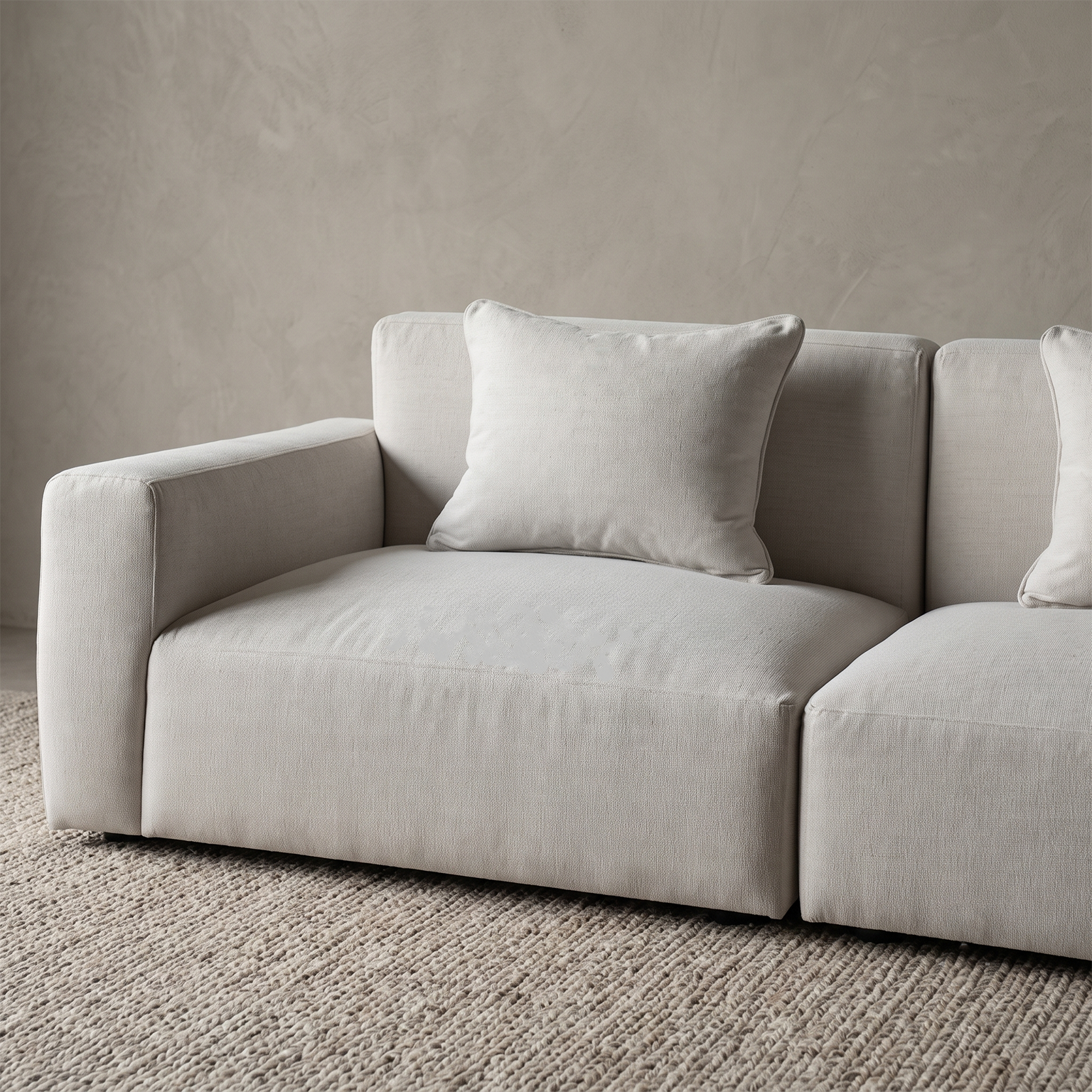 Volta Vincent Modern Sectional & Modular Sofa - OFF WHITE
