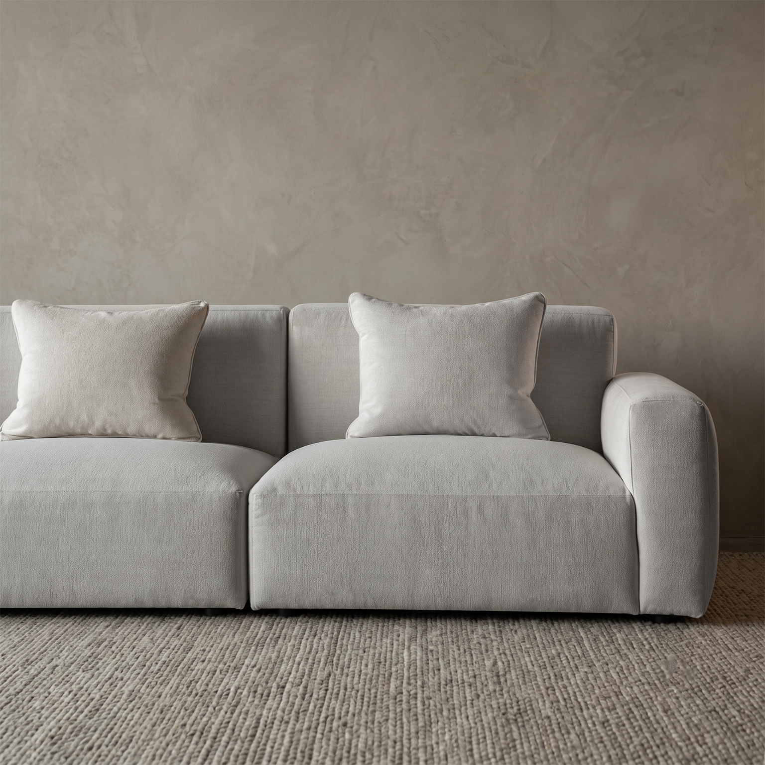 Volta Vincent Modern Sectional & Modular Sofa - OFF WHITE