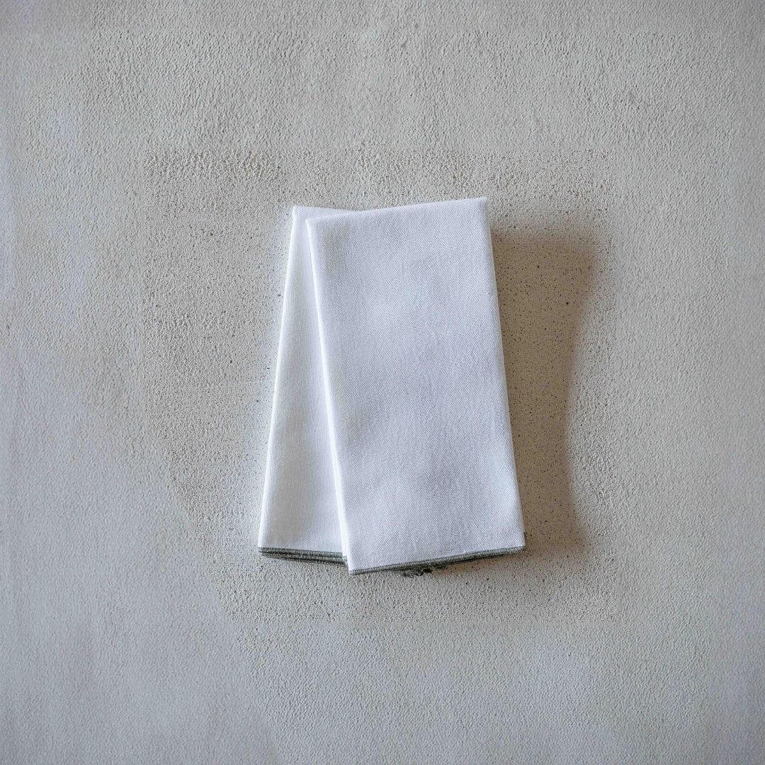 White Table Napkin - Set of two - Cloth Napkins - WS Living - UAE Modern Home Furniture Stores in Dubai