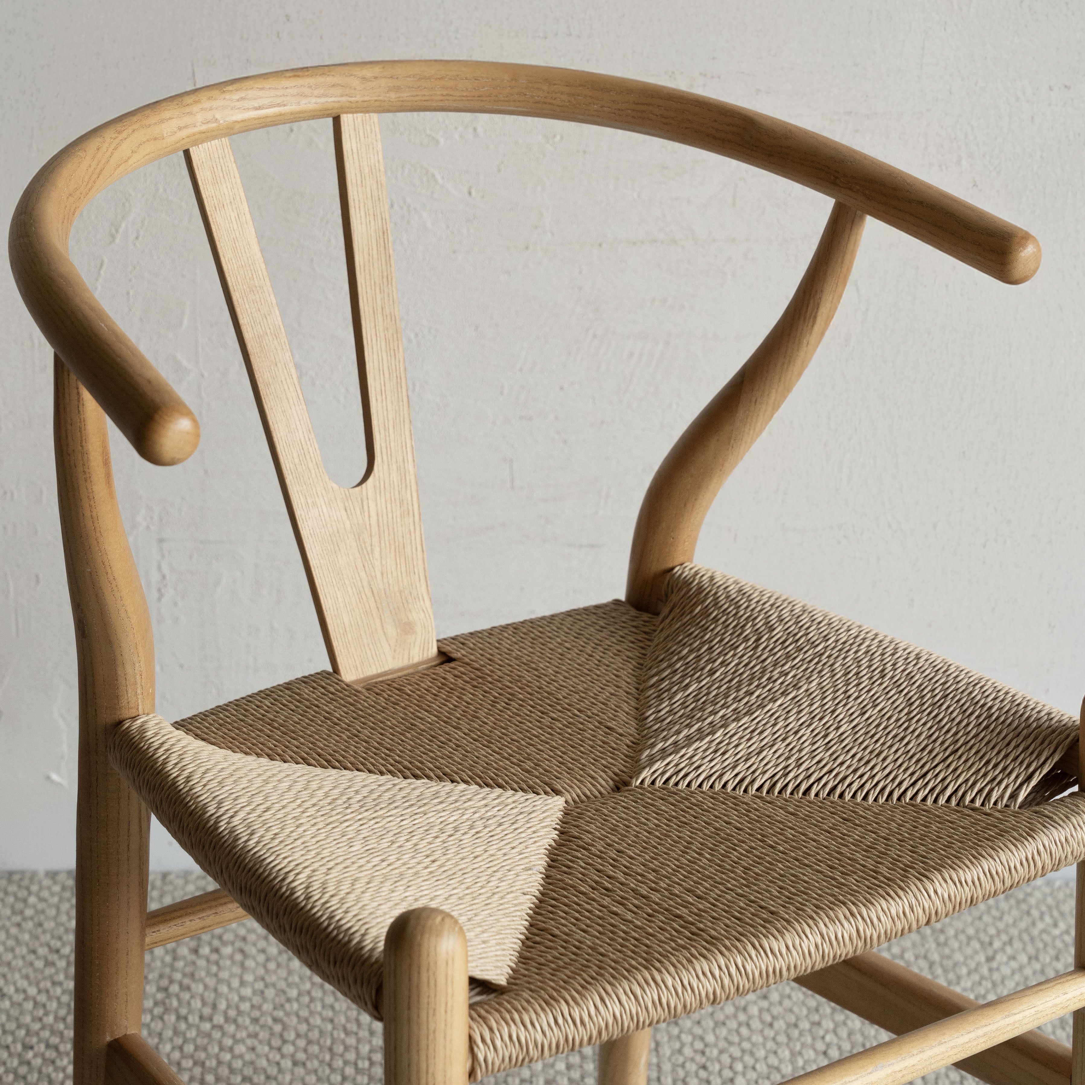 Wishbone Natural Wood Dining Chair