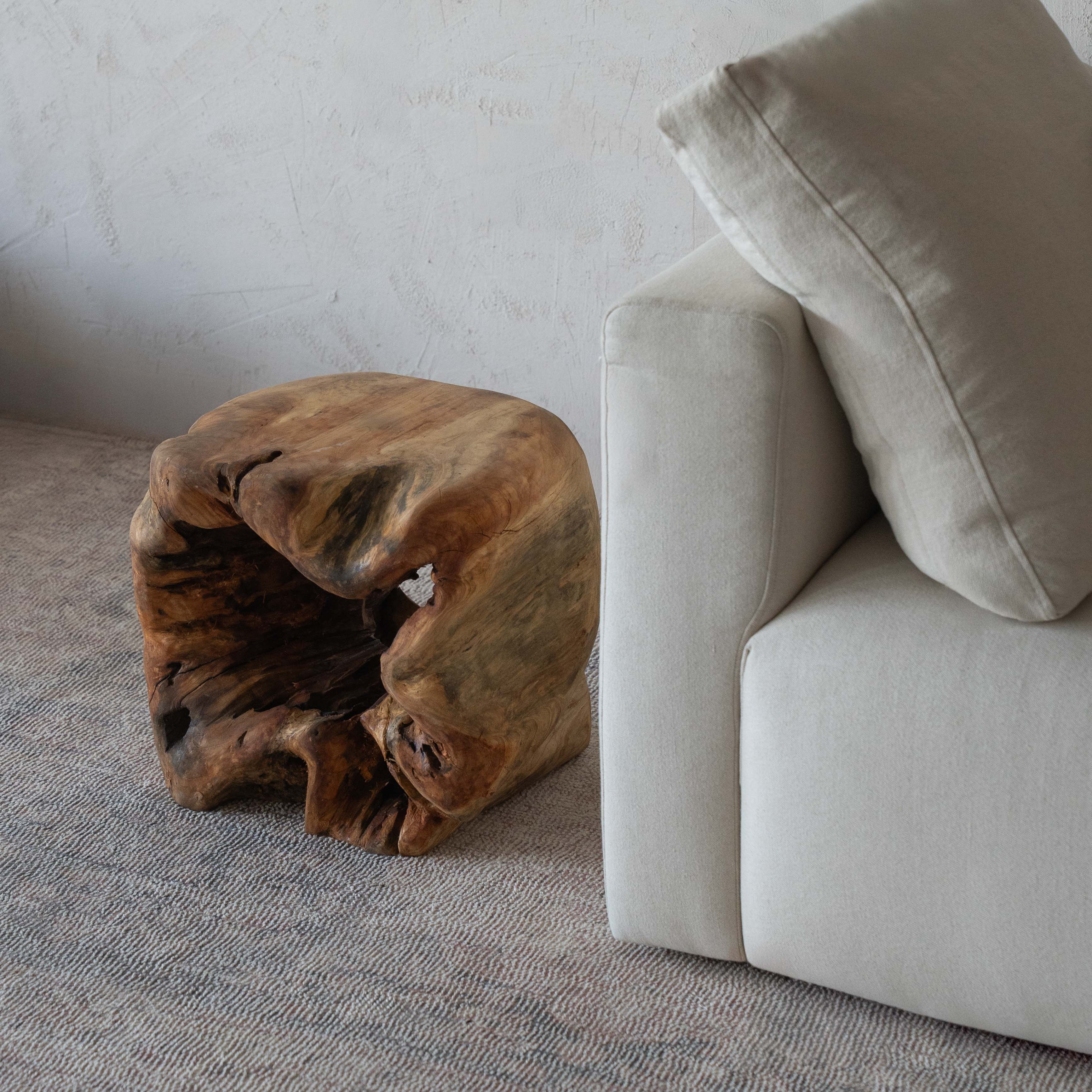 Woodsong Organic Acacia Wood Side Table Collection