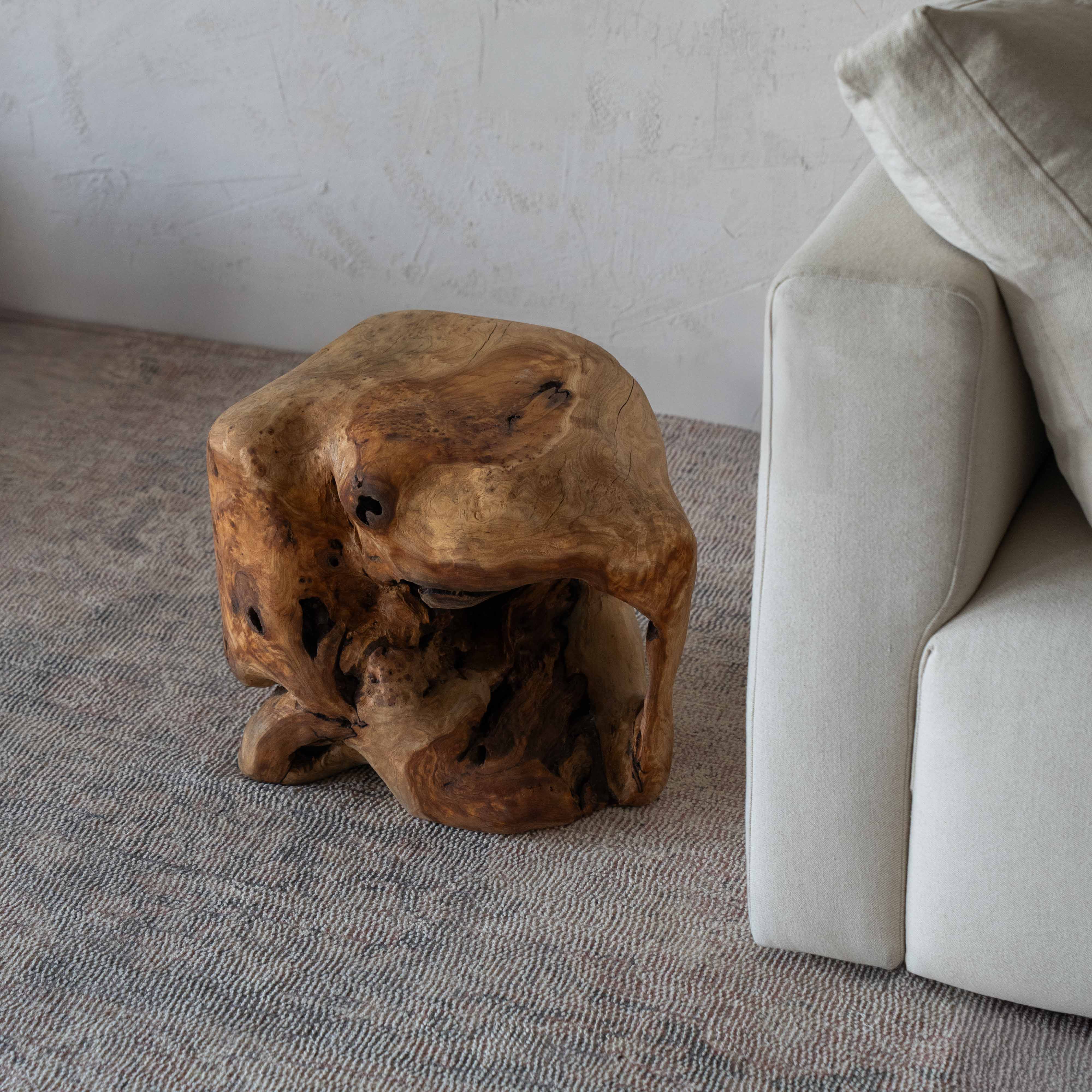 Woodsong Organic Acacia Wood Side Table Collection