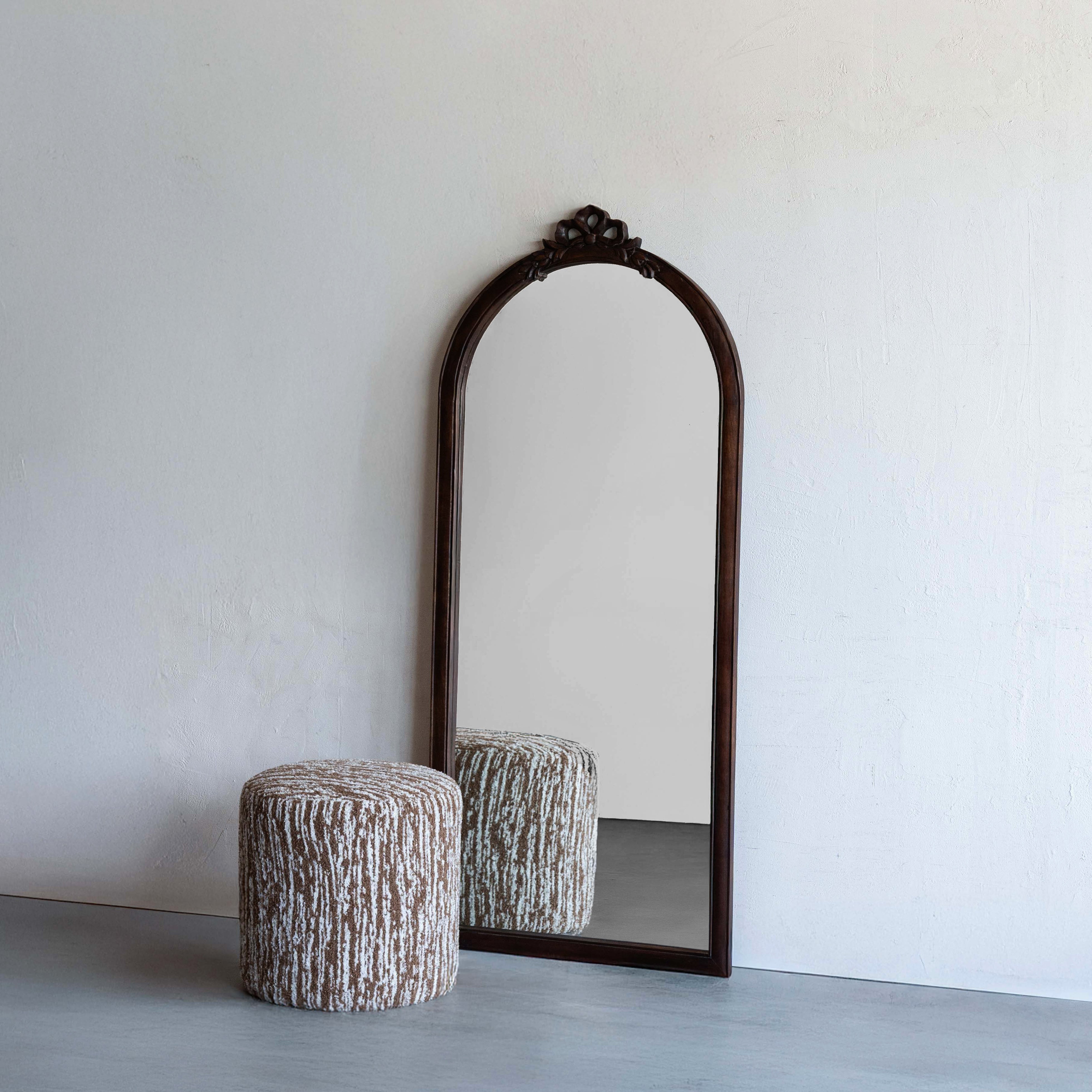 Xylogaze Solid Wood Full Length Floor Mirror - Mirrors - WS Living Furniture Furniture Store in Dubai