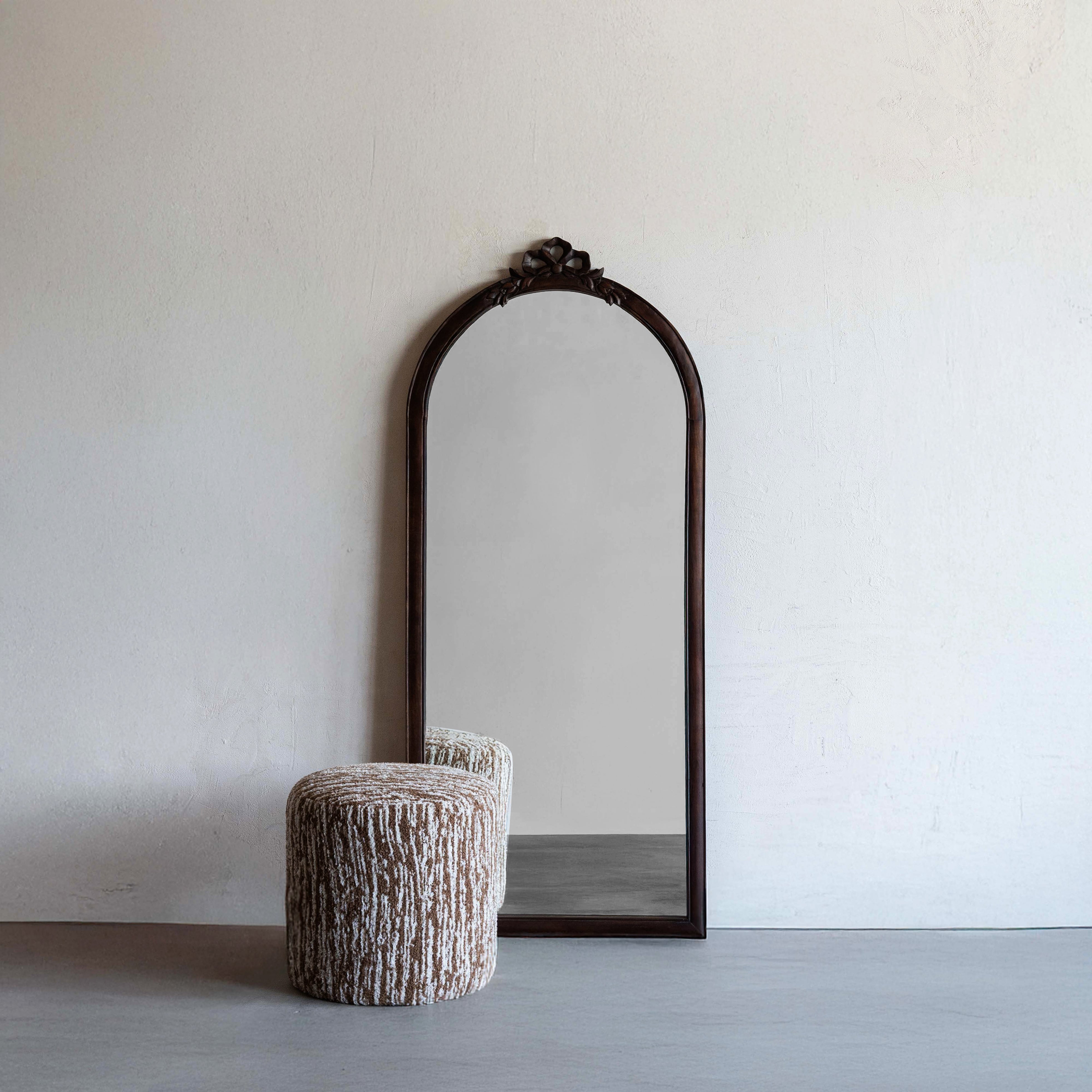 Xylogaze Solid Wood Full Length Floor Mirror - Mirrors - WS Living Furniture Furniture Store in Dubai