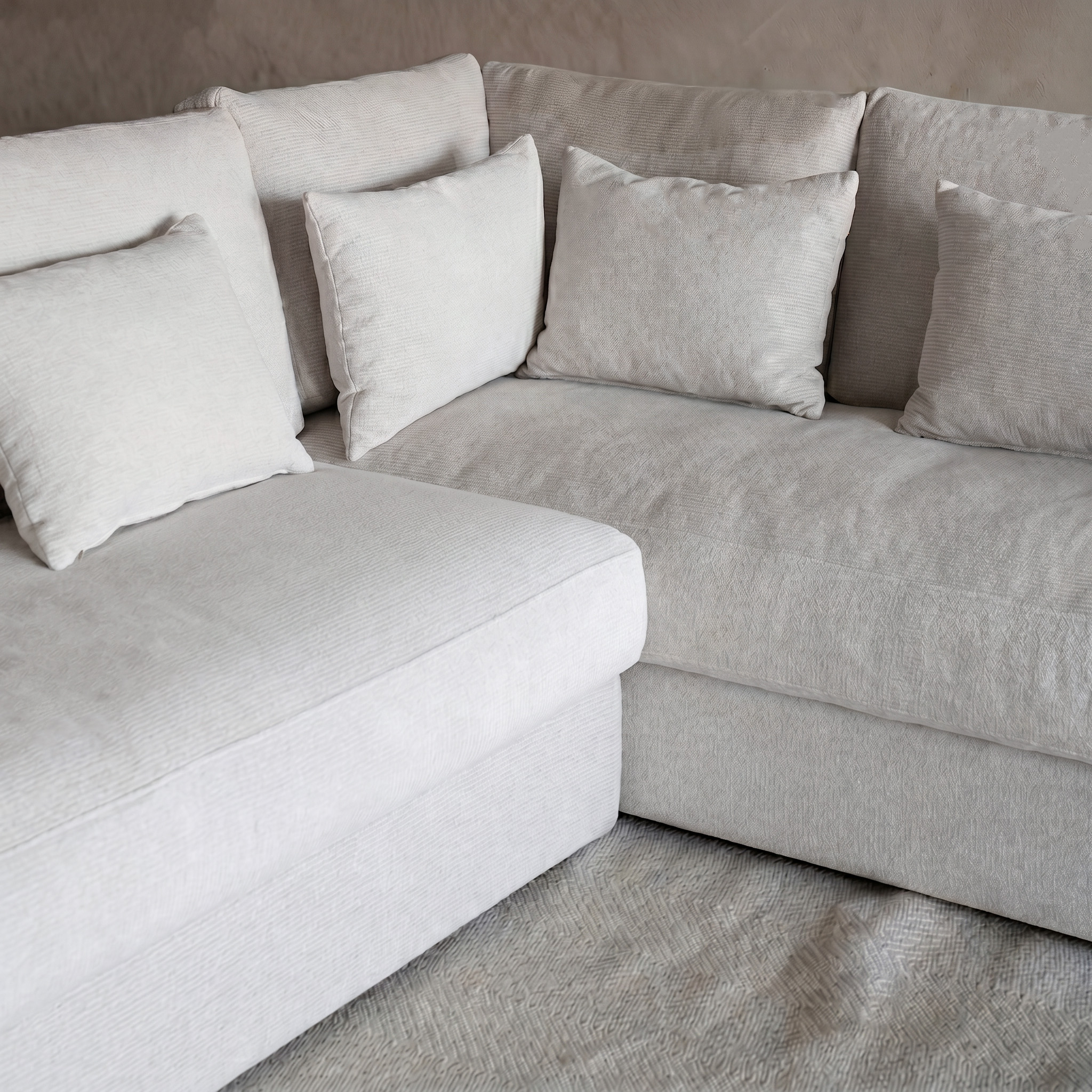 Yorra Modern L-Shape Sectional Sofa - LEFT SIDE