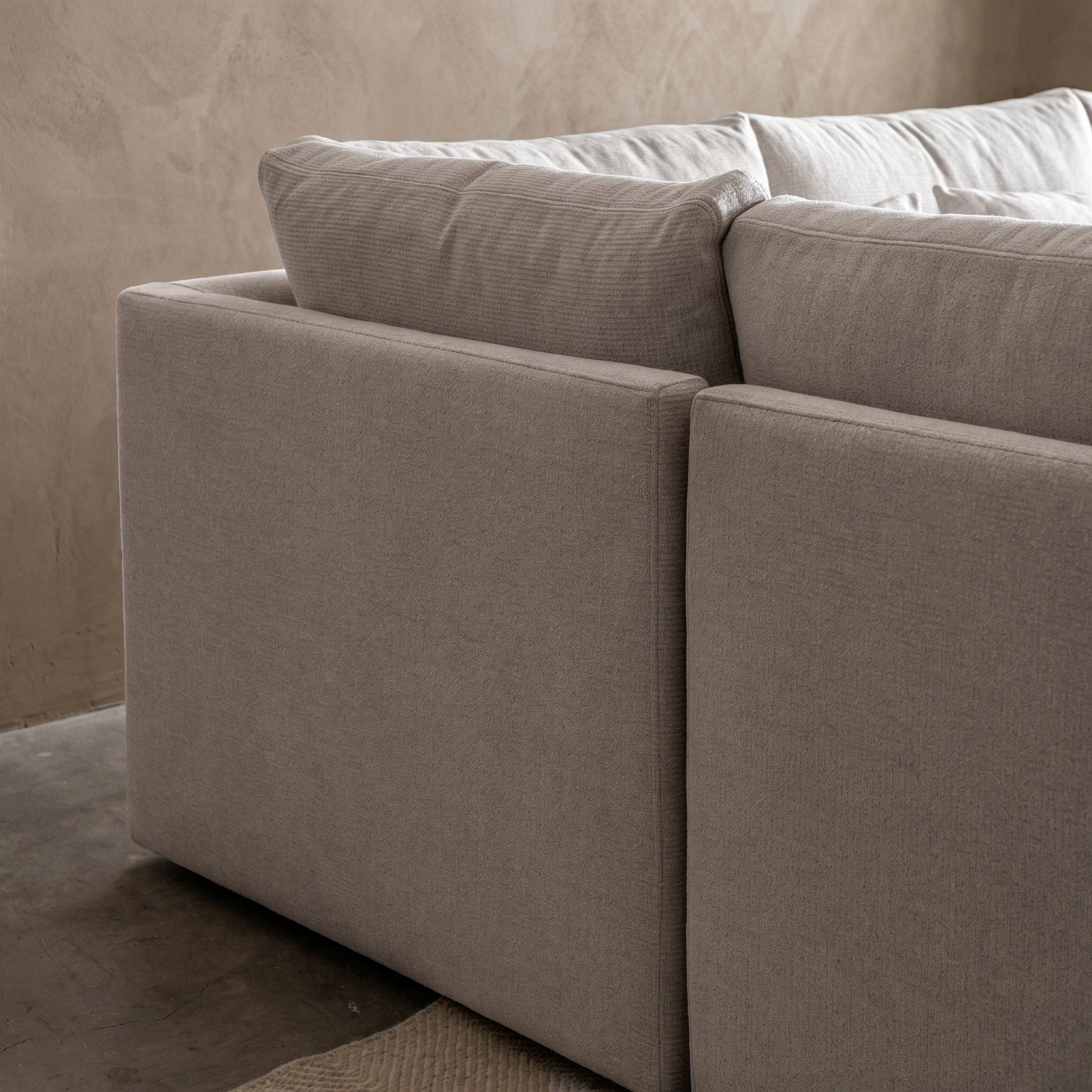 Yorra Modern L-Shape Sectional Sofa - LEFT SIDE