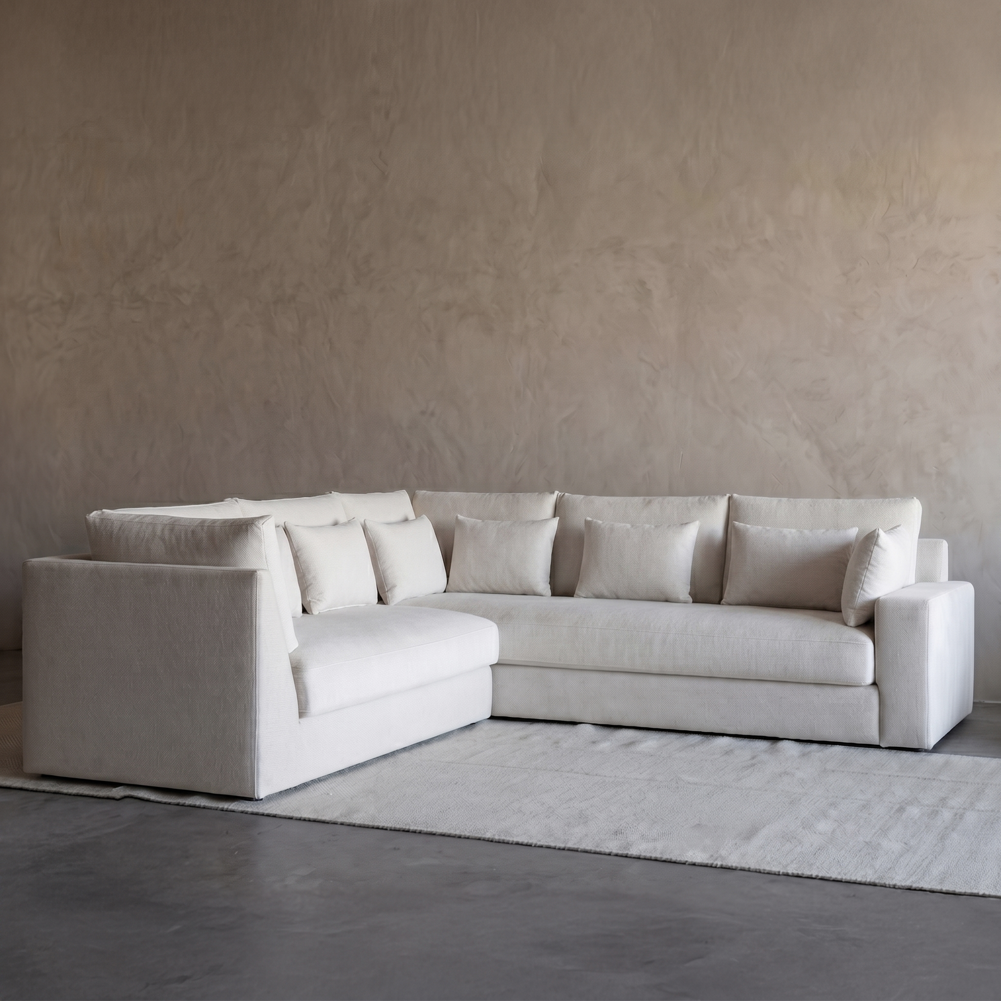 Yorra Modern L-Shape Sectional Sofa - LEFT SIDE