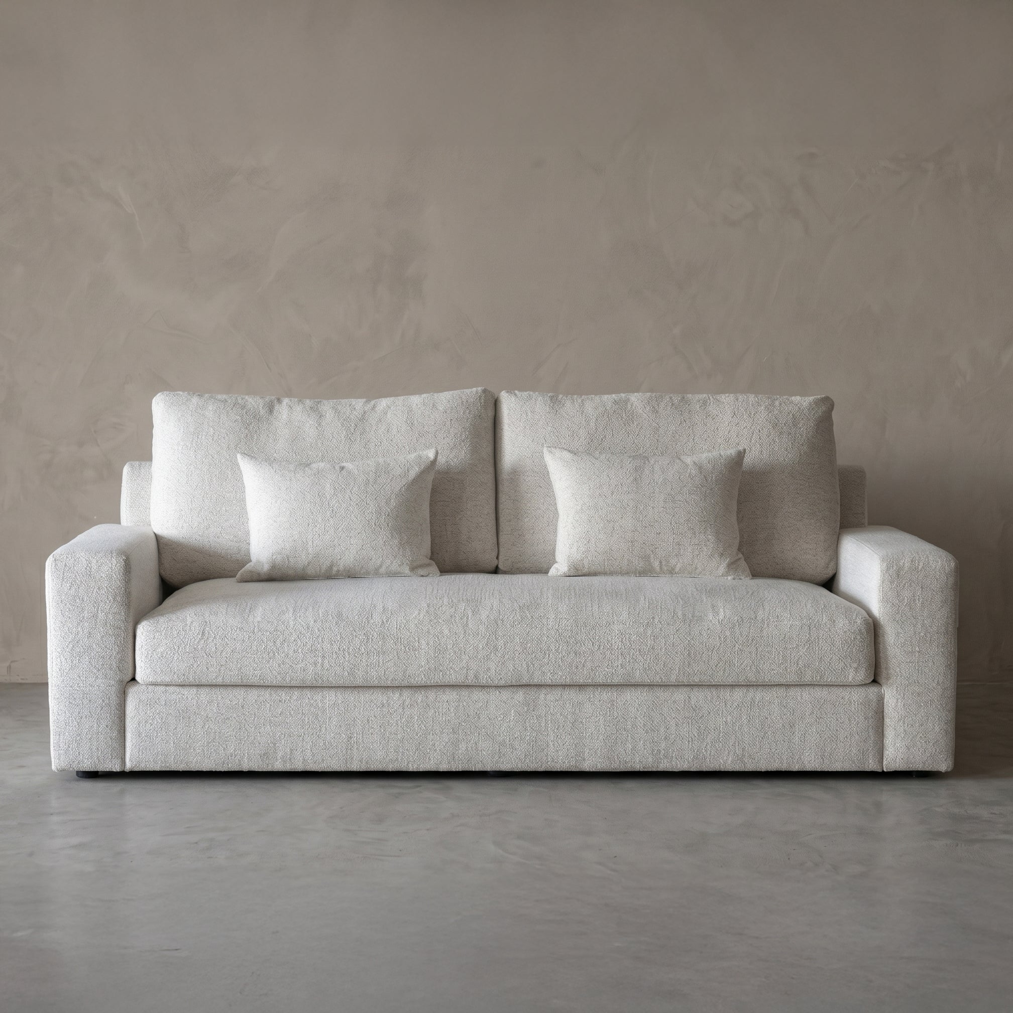 Yorra White Classic Style 3 Seater Sofa