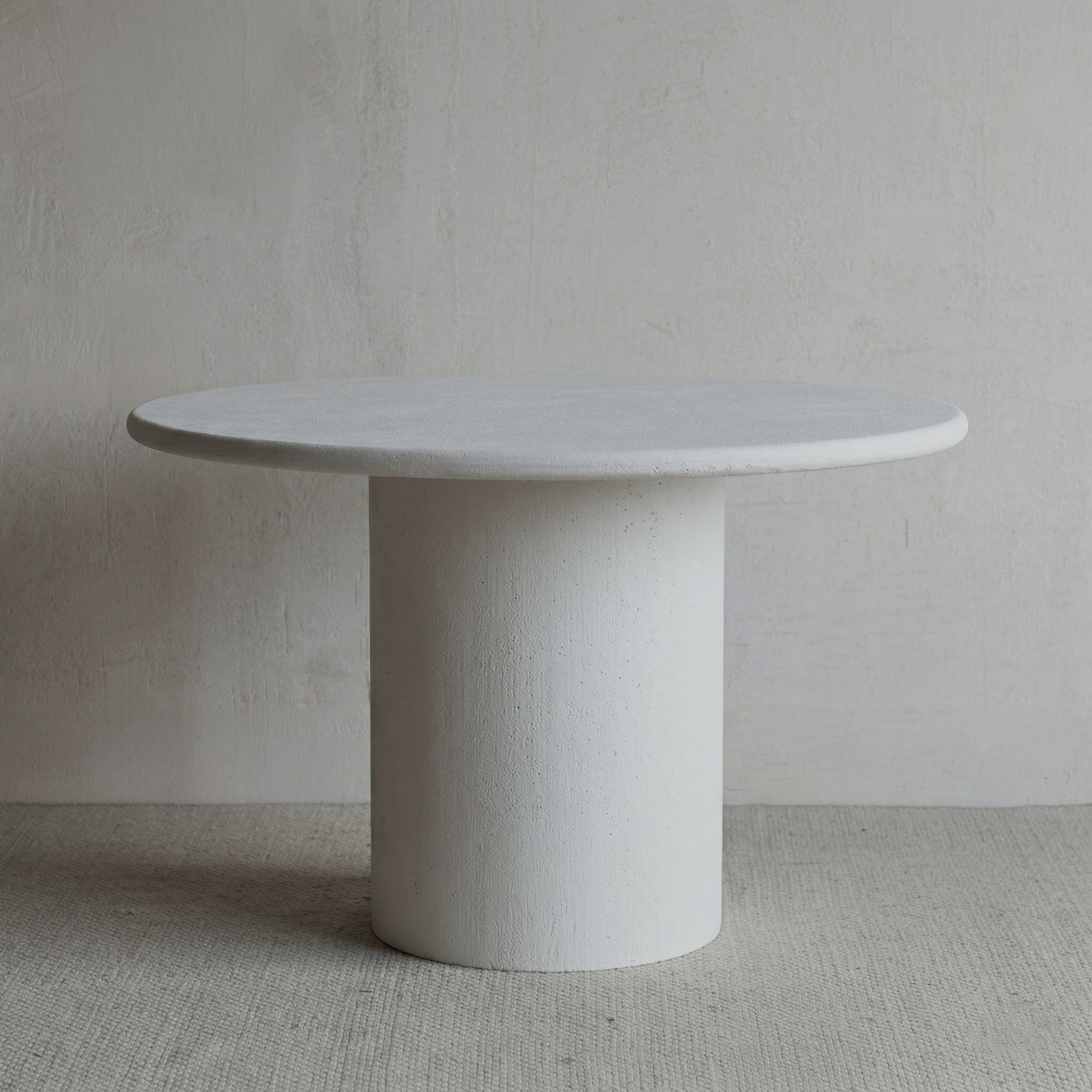 Alaska White Round Dining Table