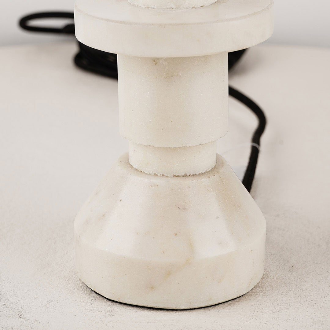 Amalfi Mid Century Marble Table Lamp - - WS Living Furniture Furniture Store in Dubai