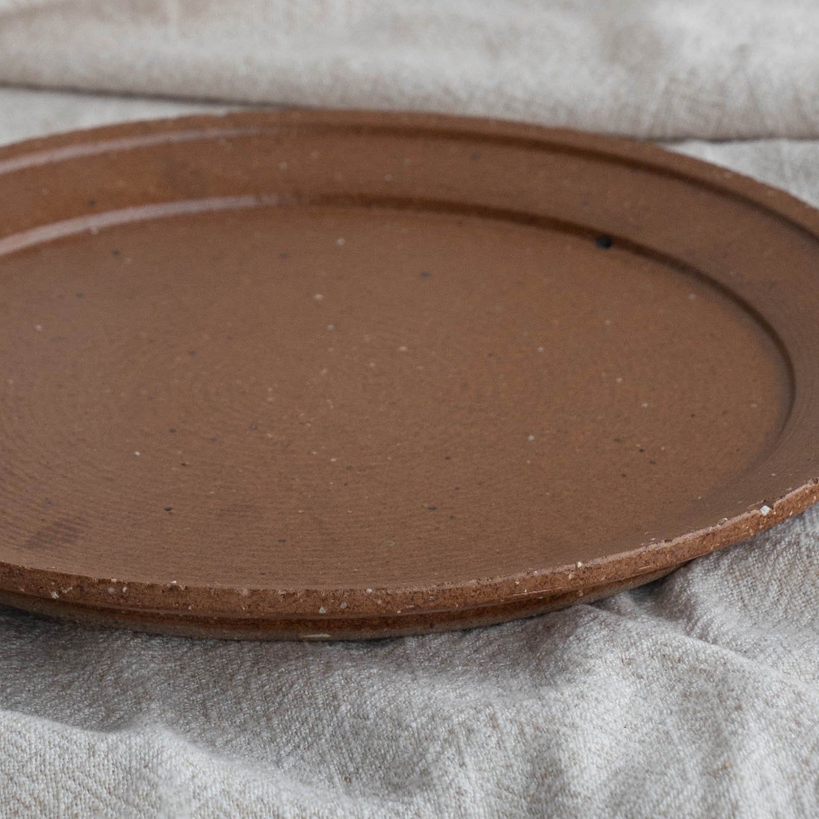 Claycore Terracotta Dinner Plate - Red Orange | Big