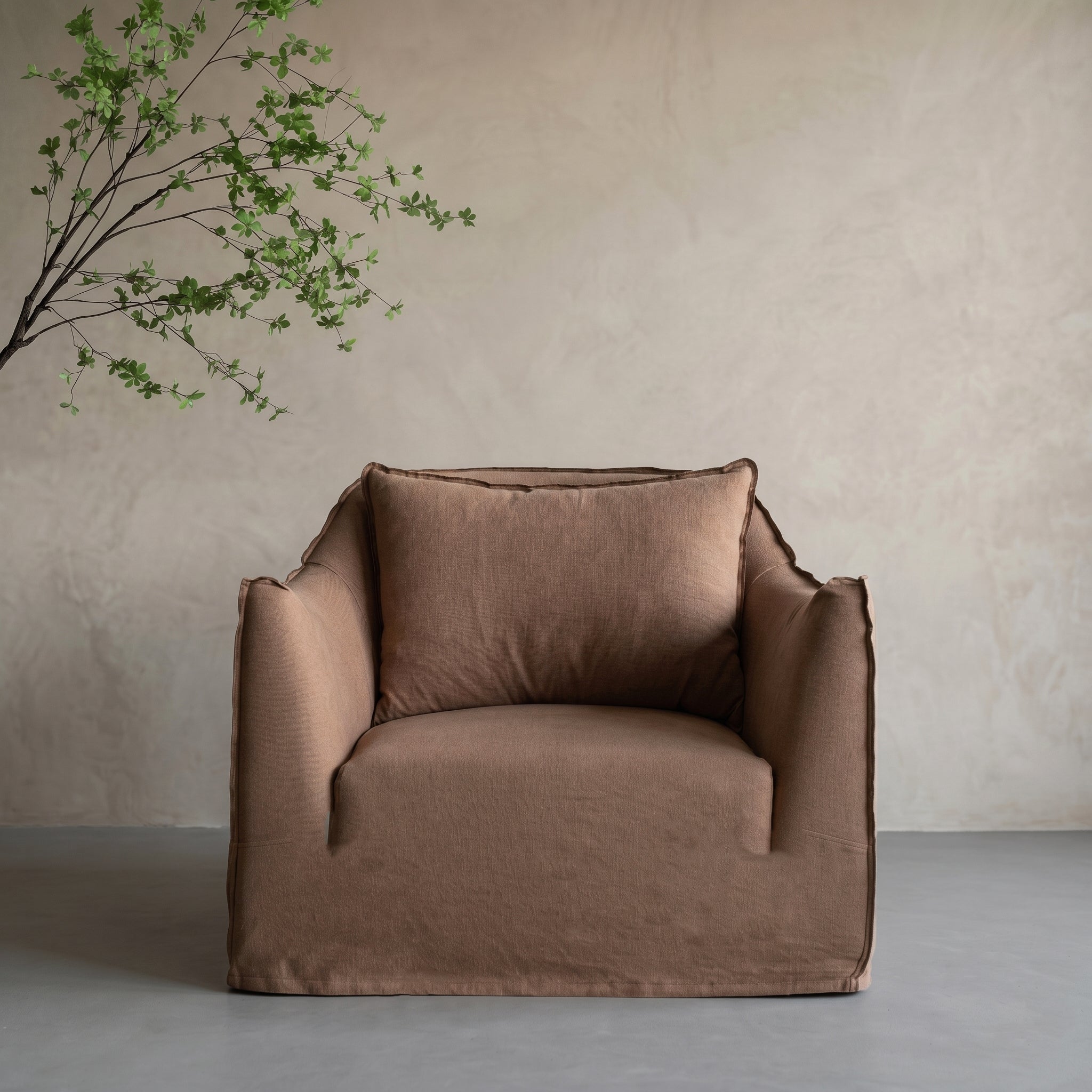 أريكة بينا بوكل زاوية بيضاء على شكل حرف L