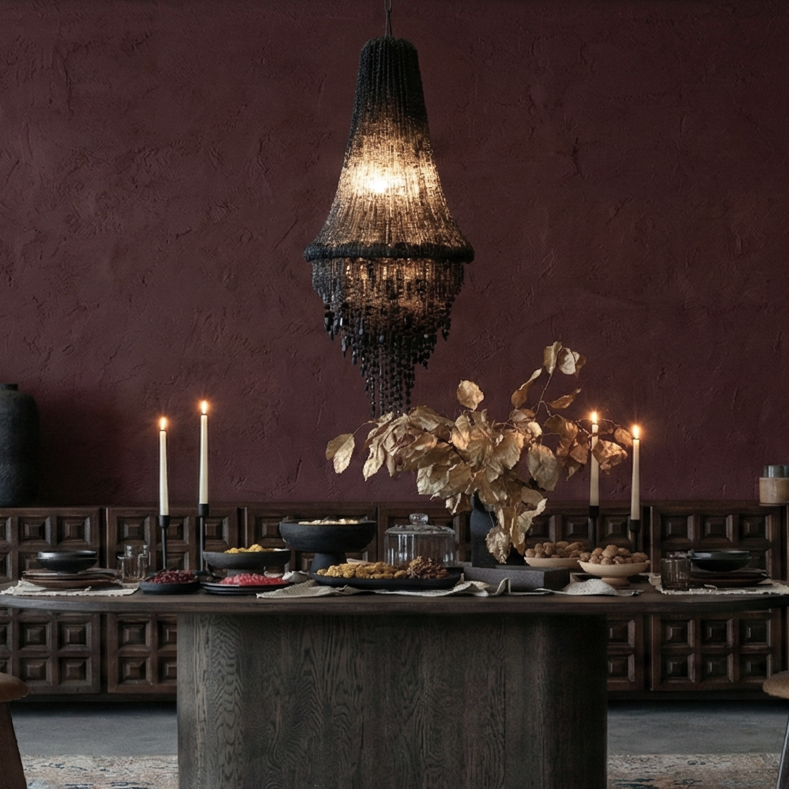 Shikari Noir Empire Luxury Chandelier Lamp