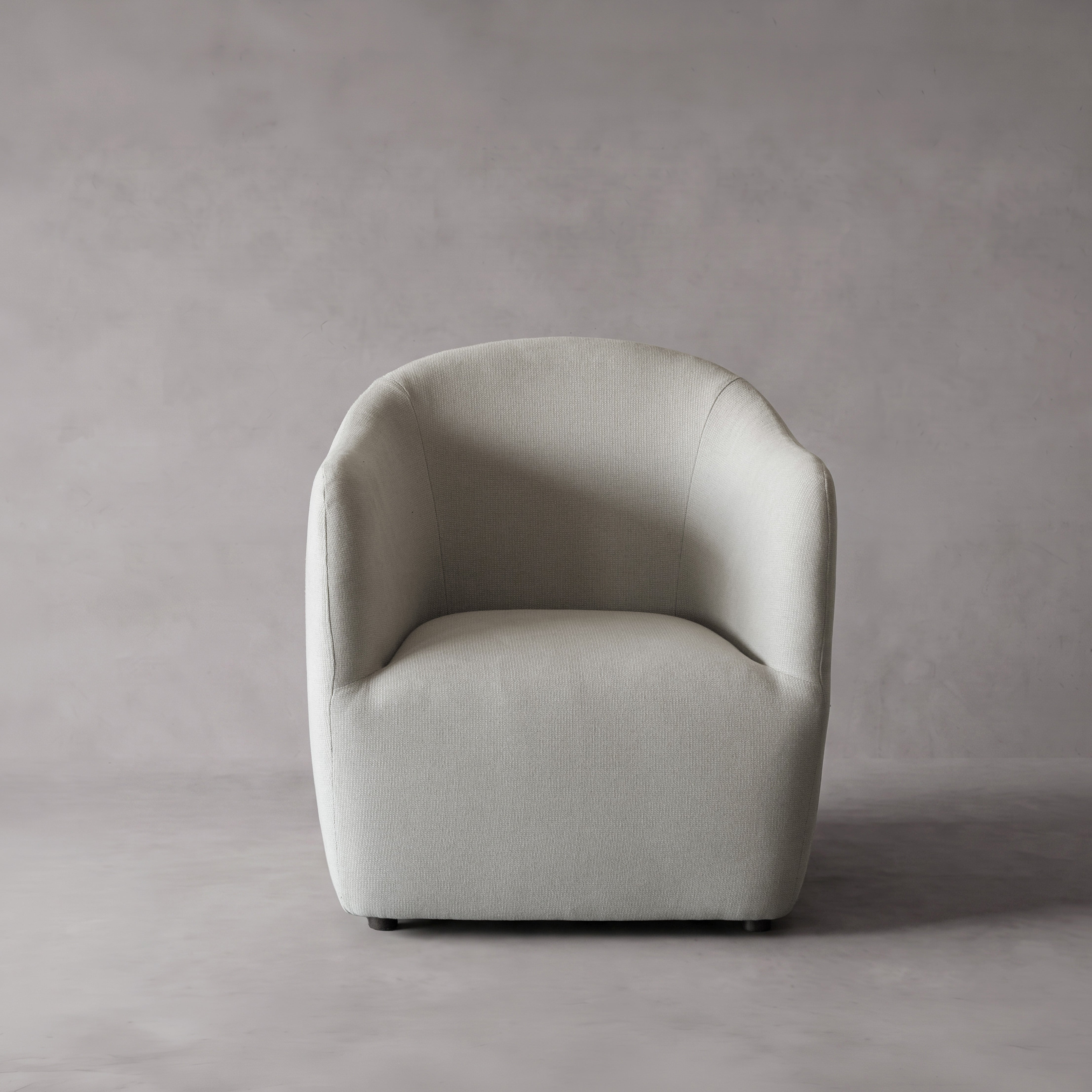 Puro Off-White Upholstered Dining Armchair