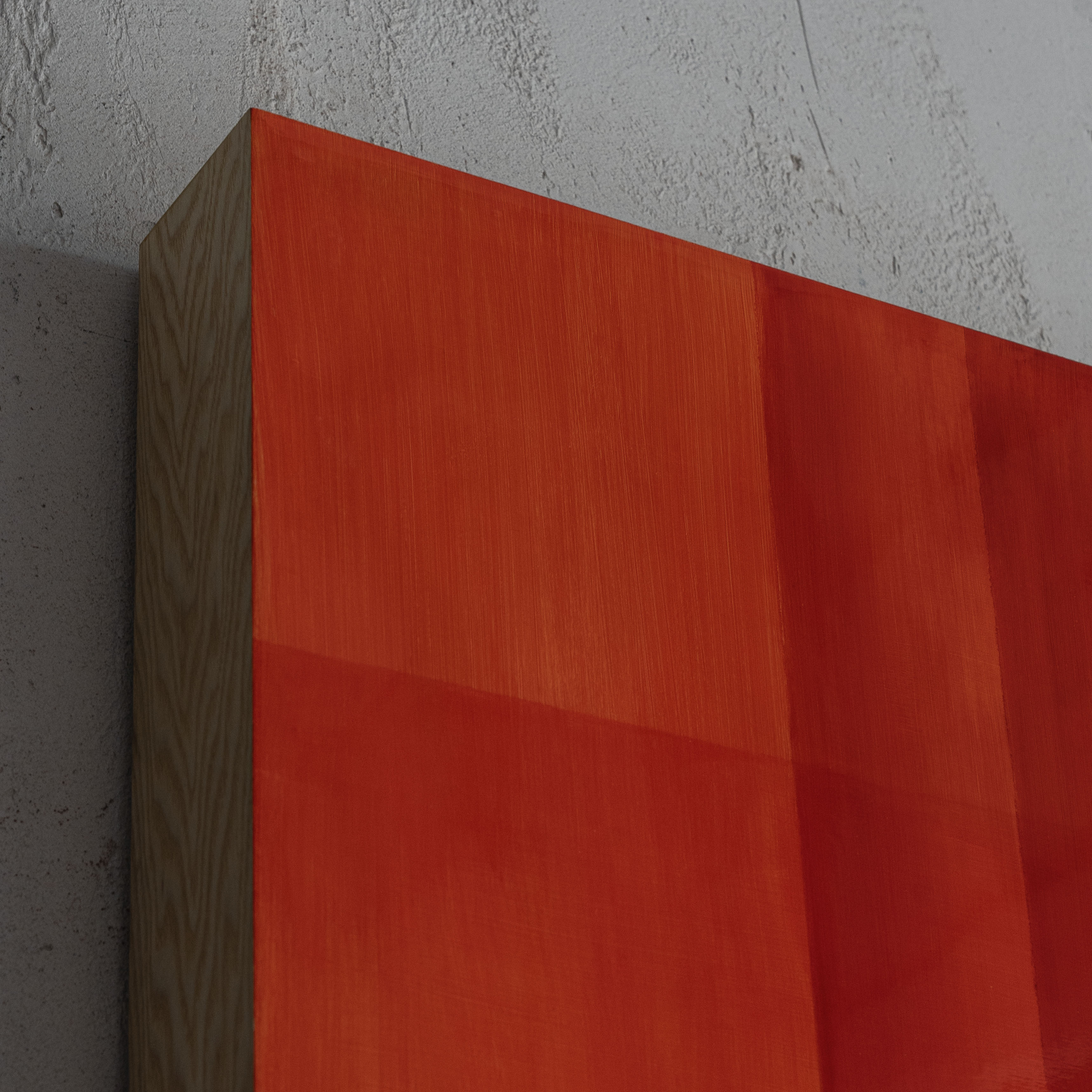 Karla Wood & Acrylic Glossy Finish Art Painting - RED - Art Paintings - WS Living Furniture Furniture Store in Dubai