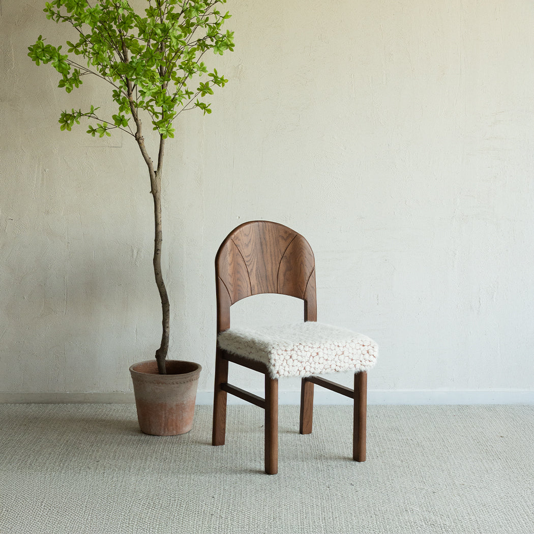 Italian Minimalist Style Retro Dining Chair - Dining Chairs - WS Living Furniture Furniture Store in Dubai