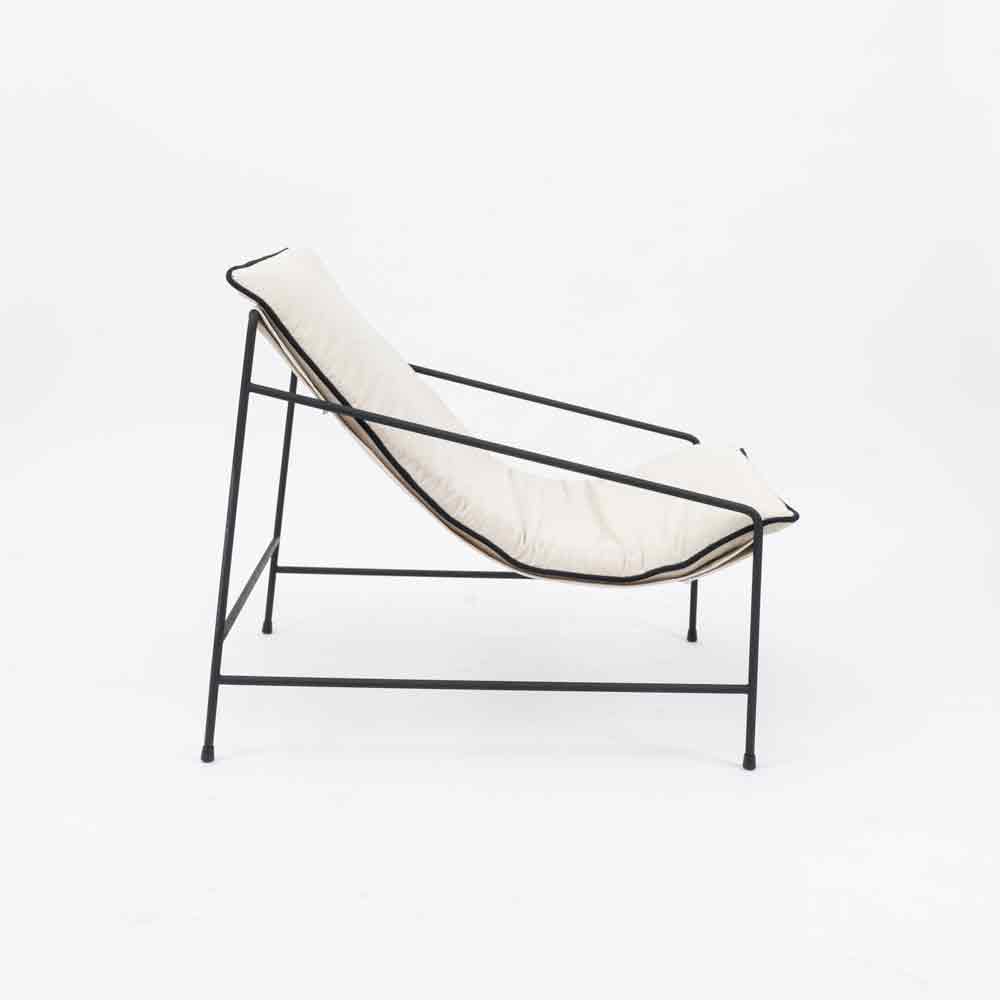 Novato Sun White Lounge Chair - - WS Living Furniture Furniture Store in Dubai