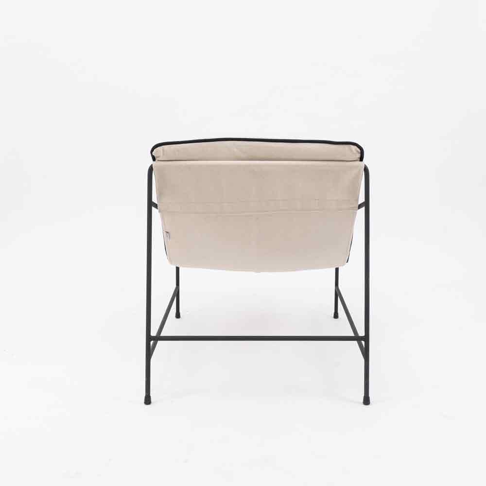 Novato Sun White Lounge Chair - - WS Living Furniture Furniture Store in Dubai