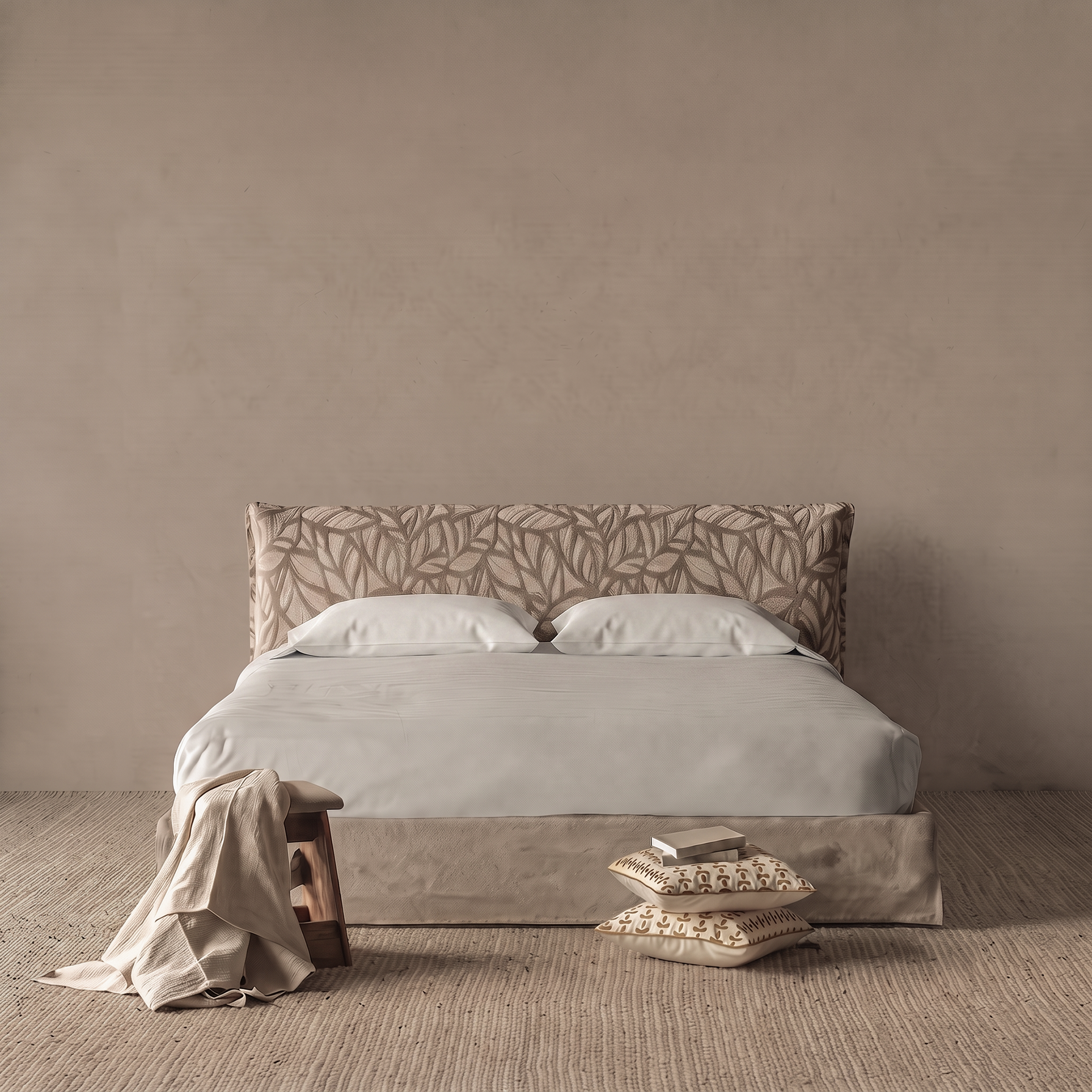 Parsons Botanical King Size Bed