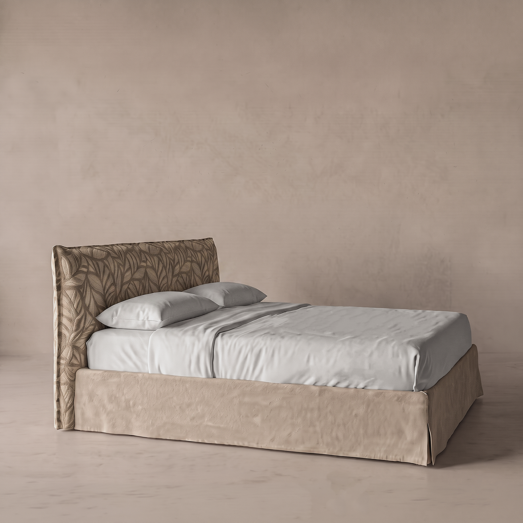 Parsons Botanical King Size Bed