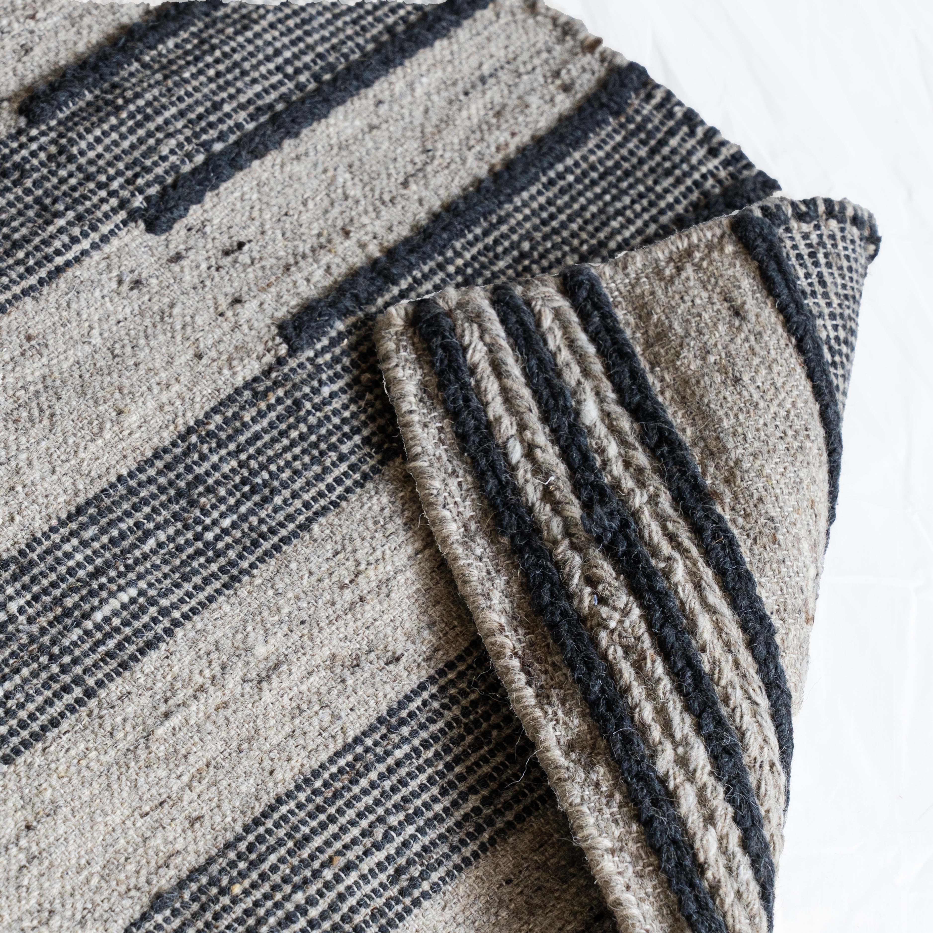 Moonlit Handcrafted Wool Rug