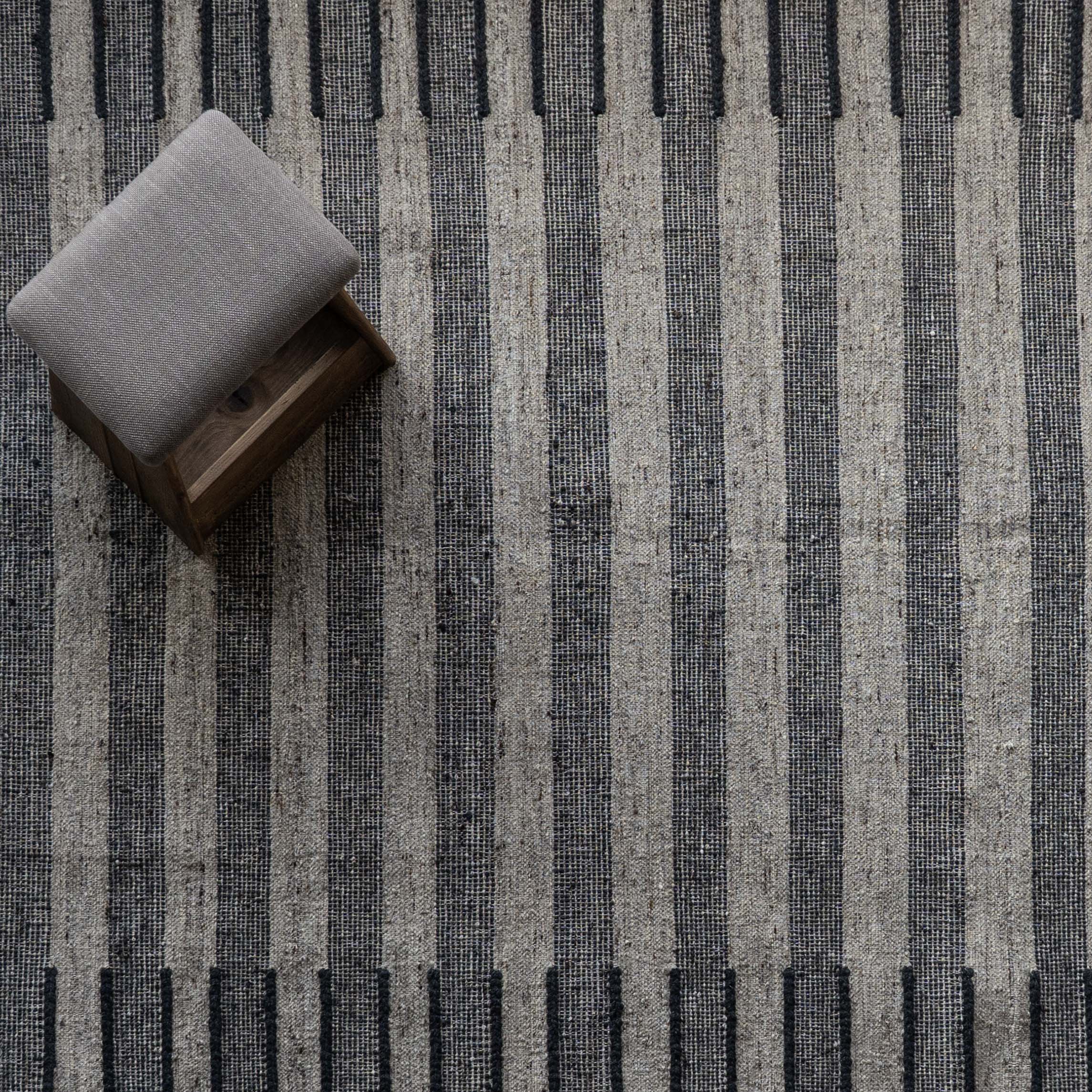 Moonlit Handcrafted Wool Rug