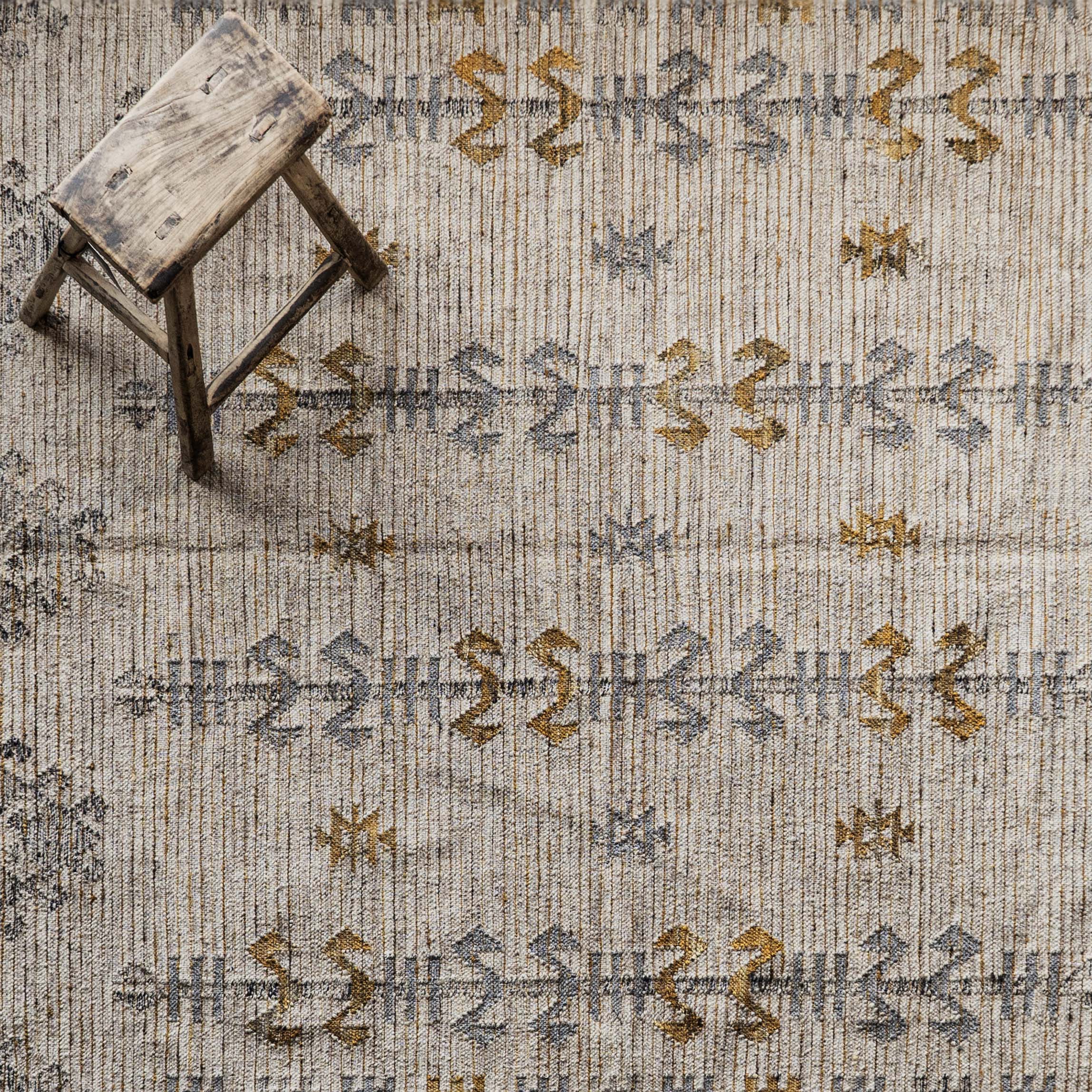 Luncrest Handcrafted Wool Rug - NFEWSL-R15 , R16