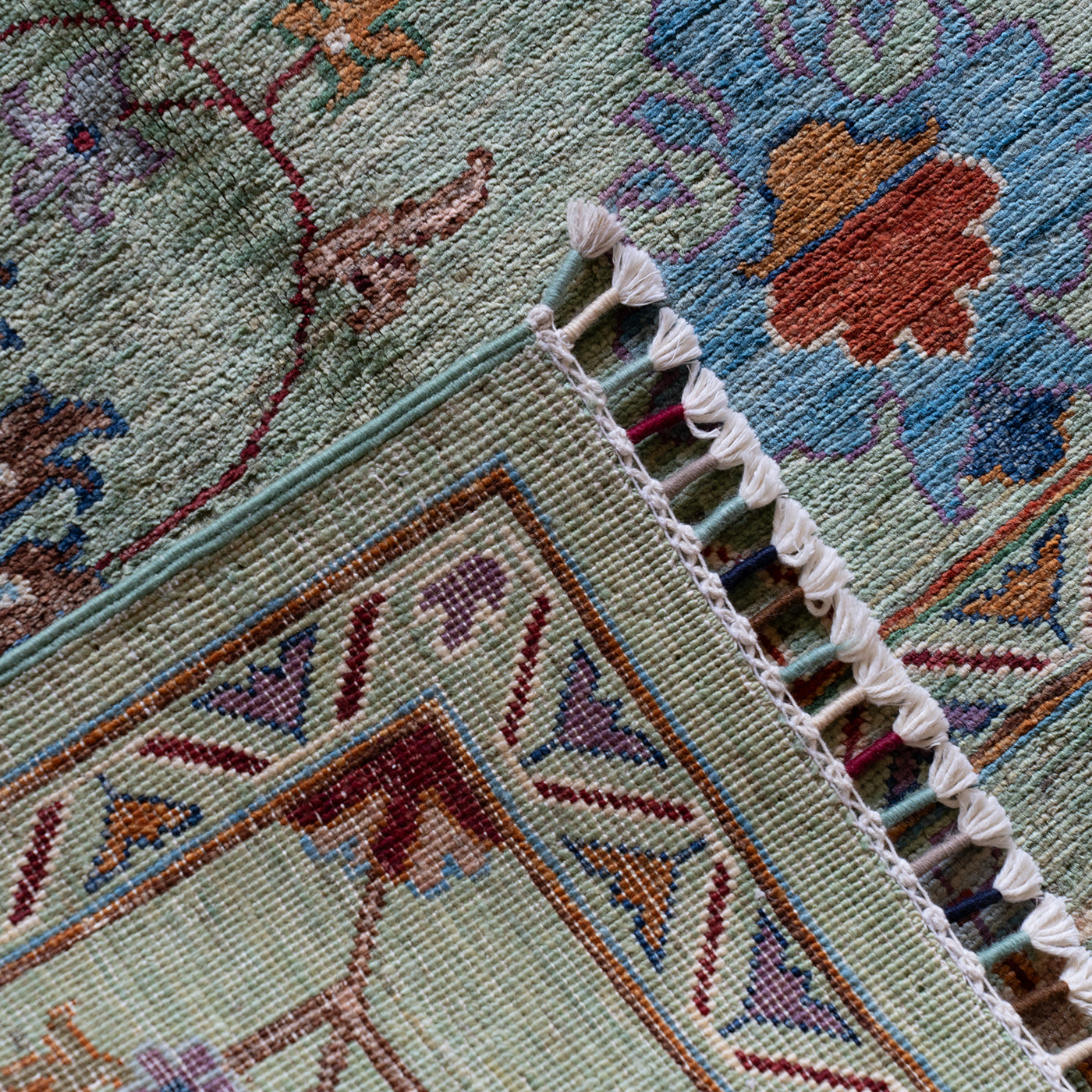 Zarmin Vintage Anatolian Afghan Rug 192x 284cm