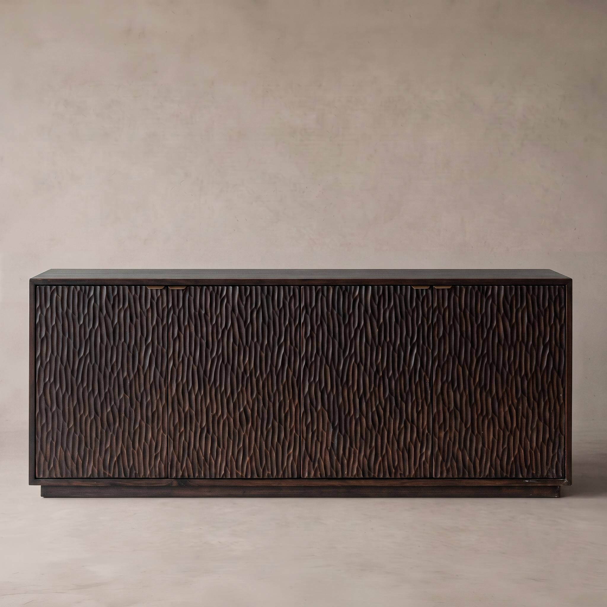 Cortex Carved Solid Wood Artisan Sideboard