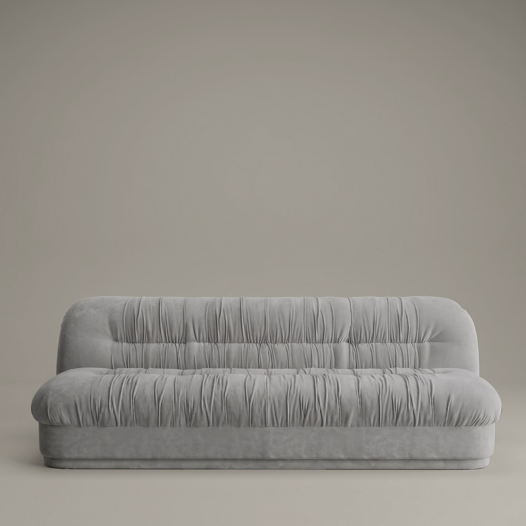 Solara Modern 3 Seater Sofa - OFF GREY WHITE