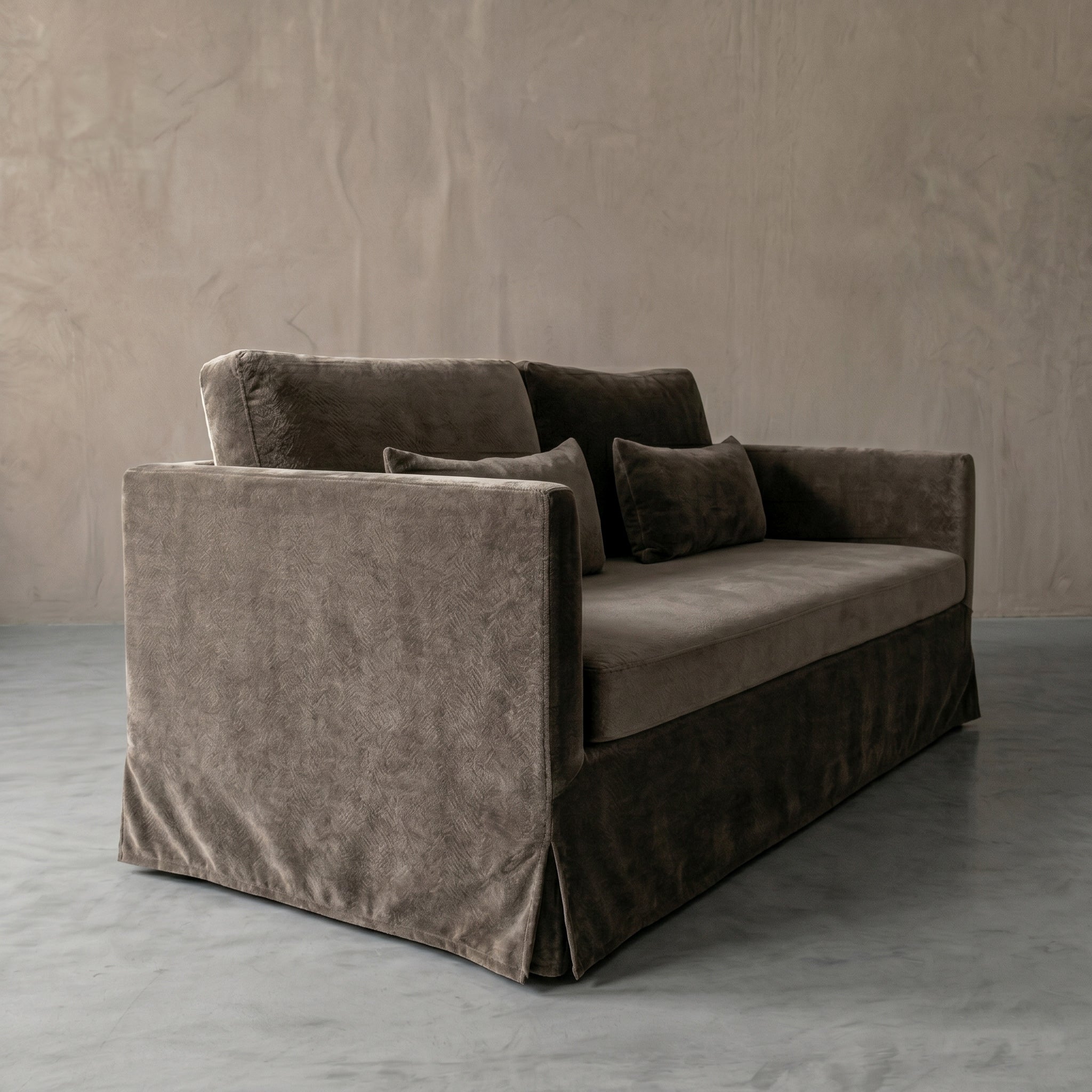 Vienna Urban Two Seater Sofa - Velvet Taupe